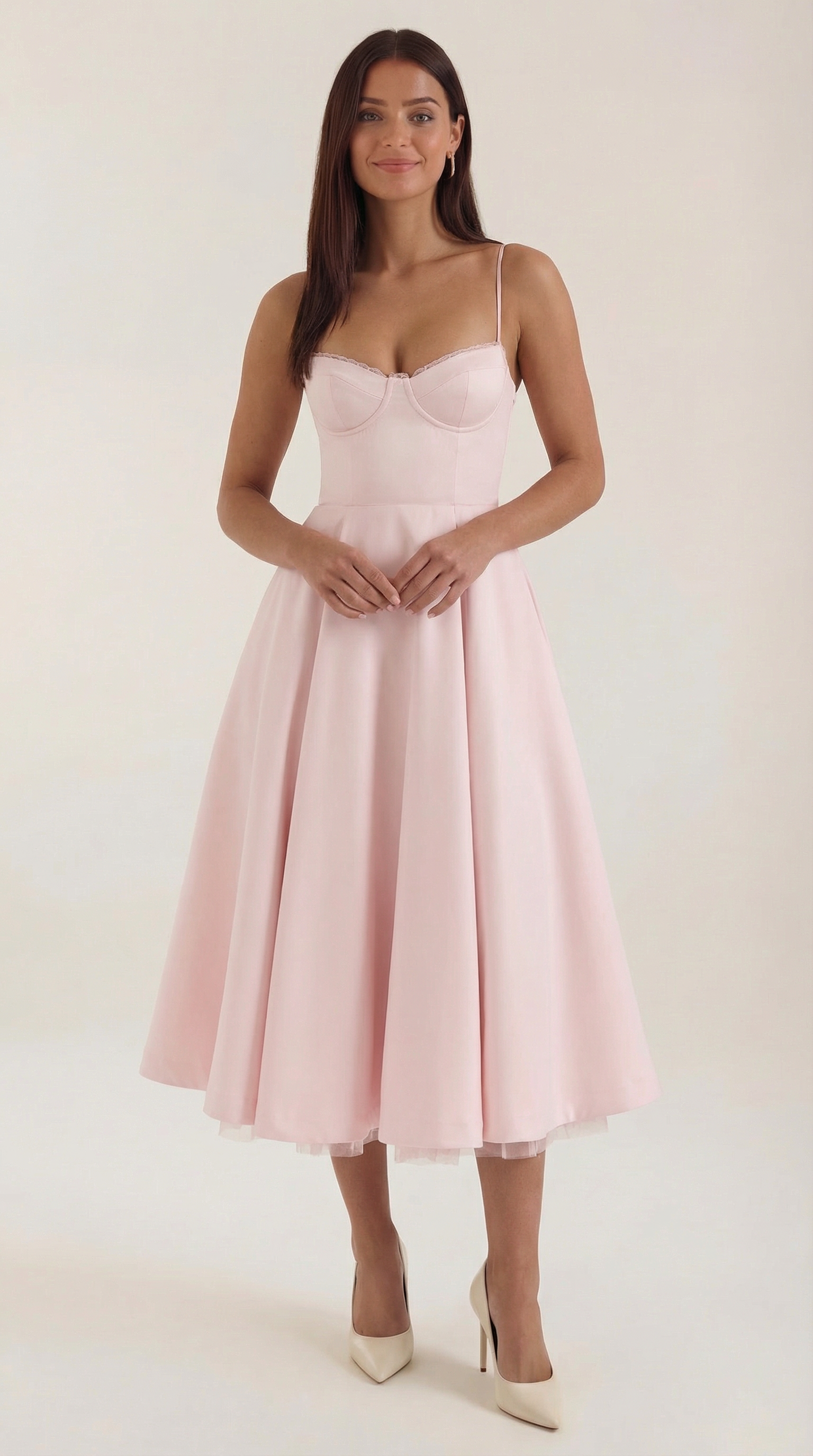 Isolde Tulle Midi Dress