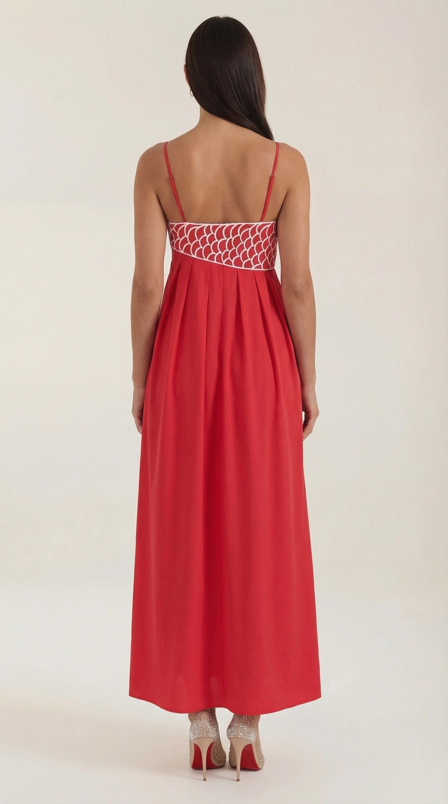 Deborah Embroidered Maxi Dress