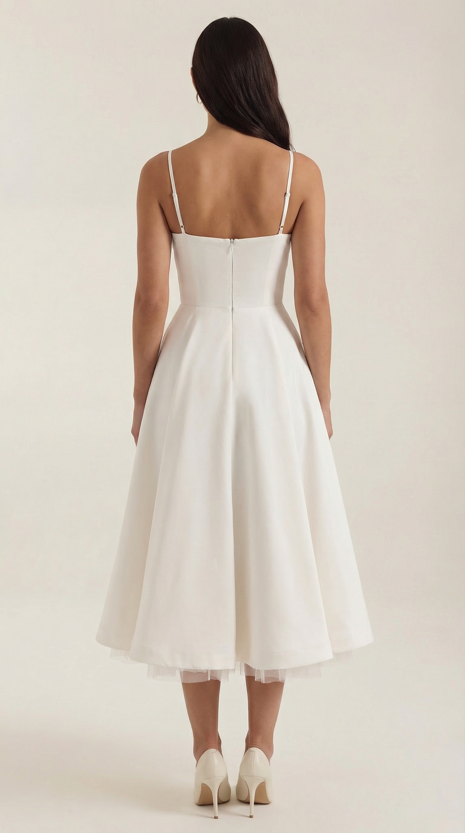 Isolde Tulle Midi Dress