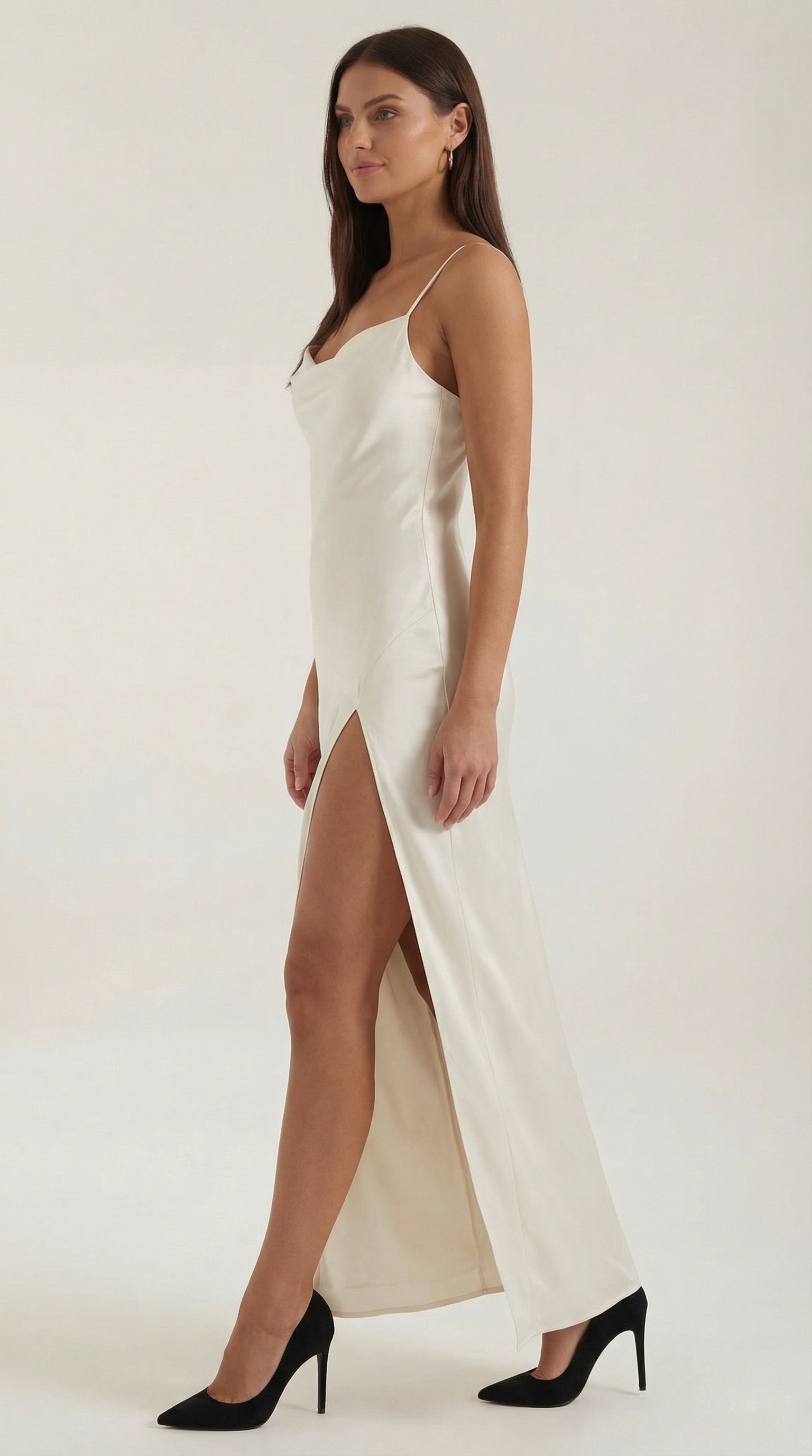 Rhiannon Silky Maxi Slip Dress