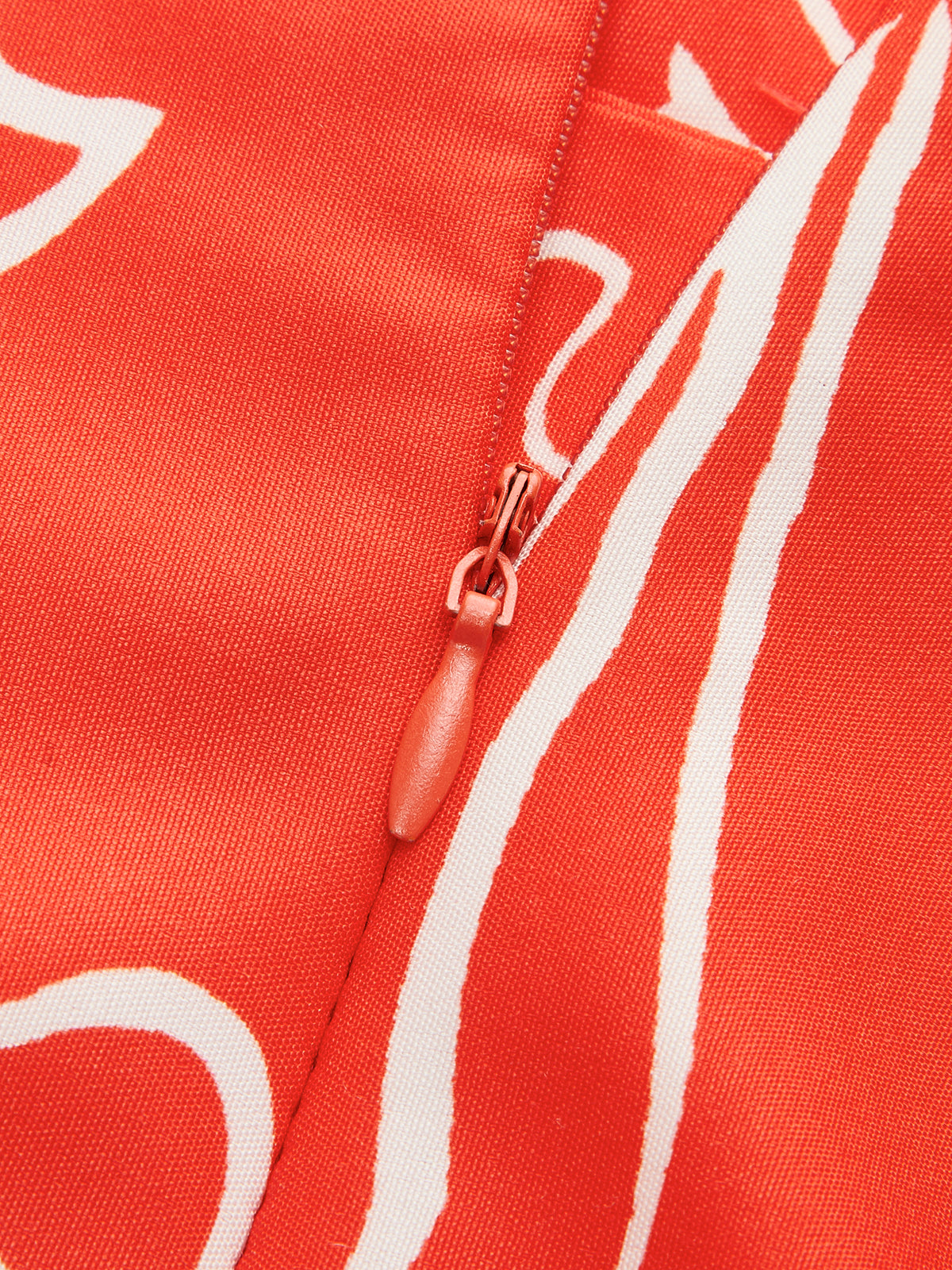 Halter Tie-Back Printed Dress