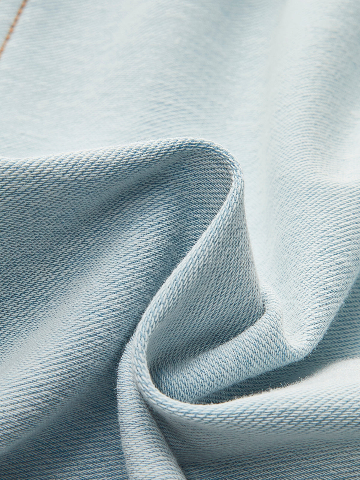 Belted Button-Front Denim Dress