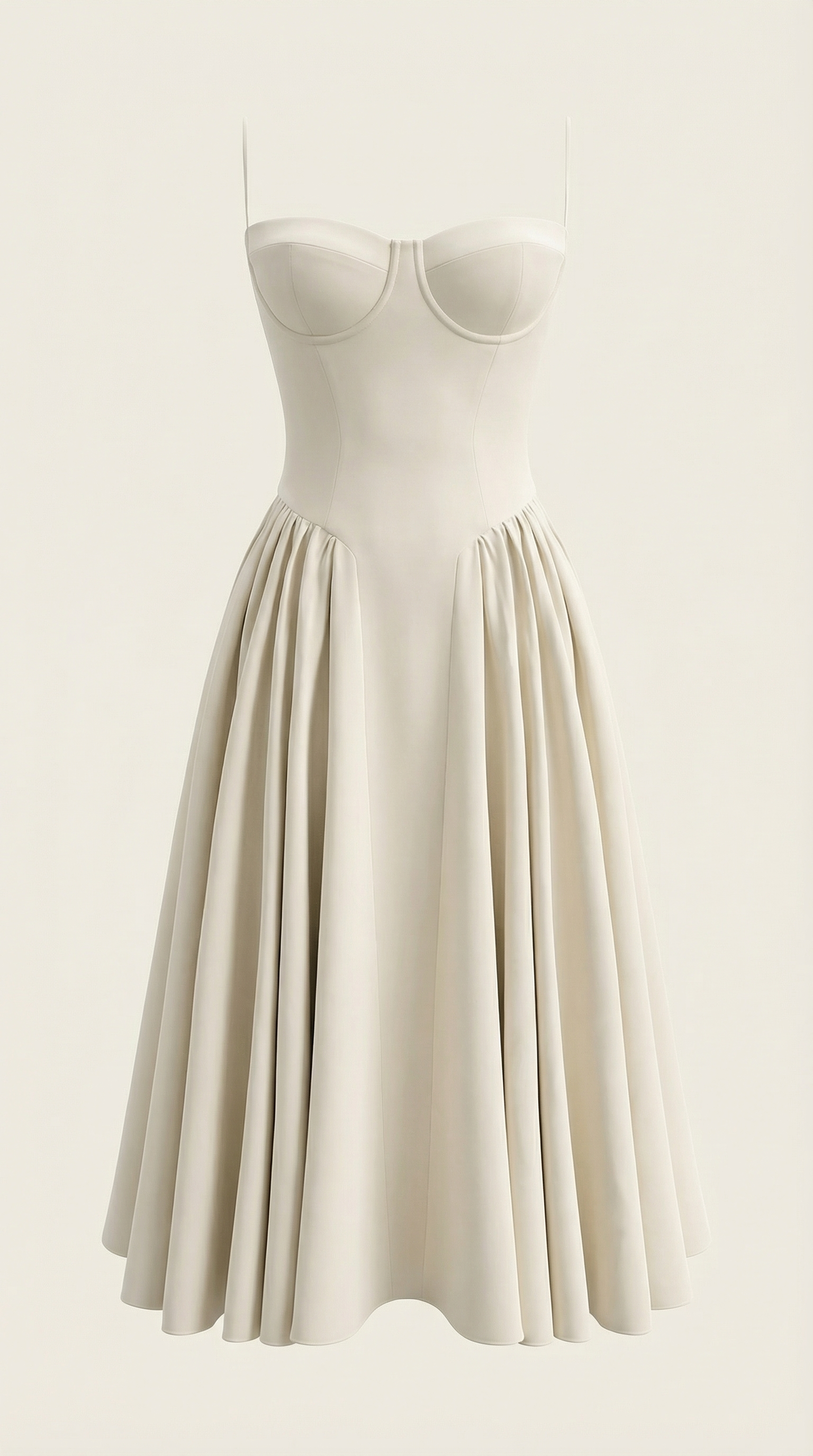 Odette Corset Midi Dress