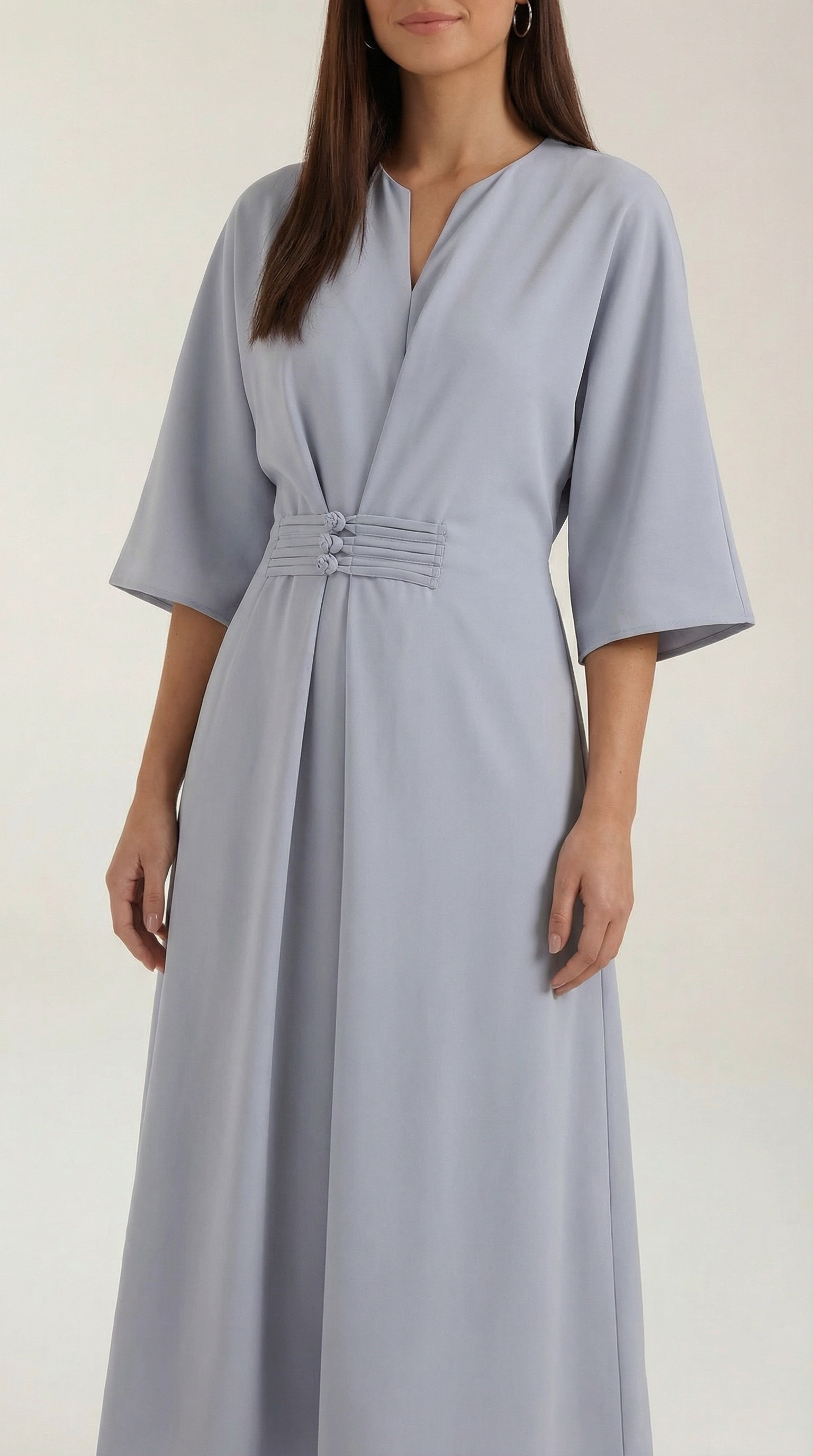 Ana Belted Waist Maxi Dress