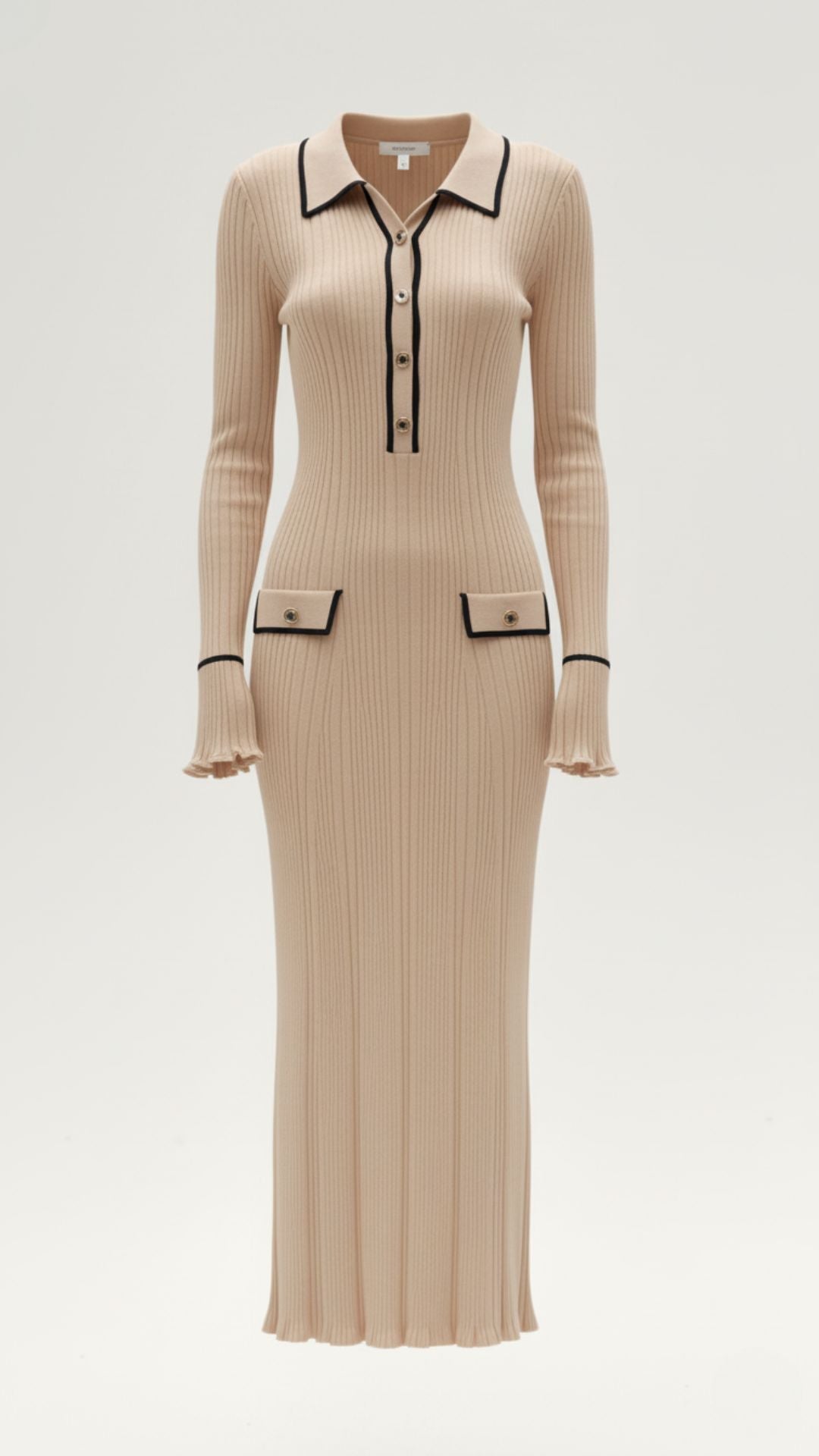 Josephine Knitted Bodycon Maxi Dress