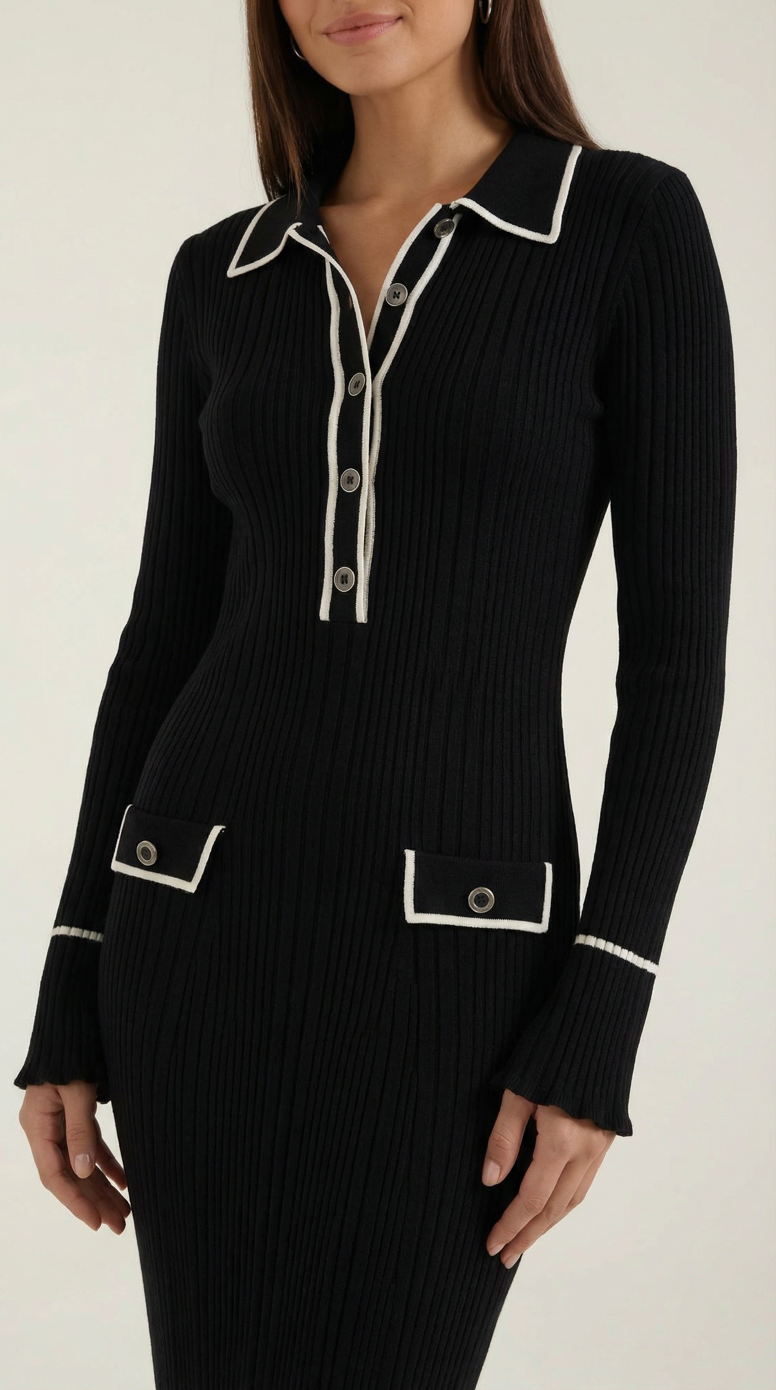 Josephine Knitted Bodycon Maxi Dress