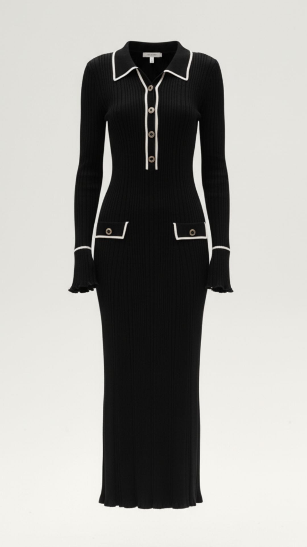 Josephine Knitted Bodycon Maxi Dress