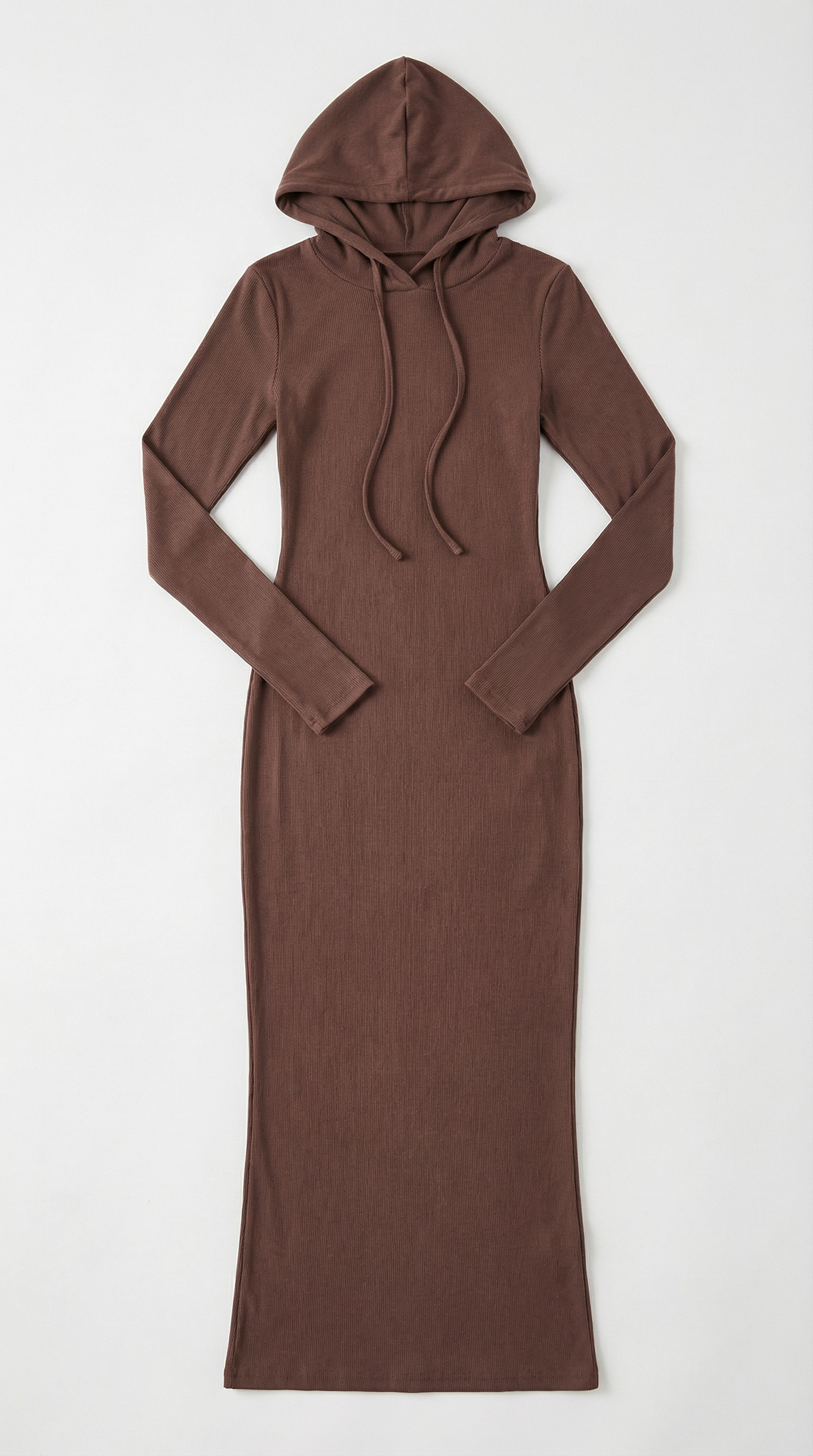 Marilyn Hooded Bodycon Maxi Dress