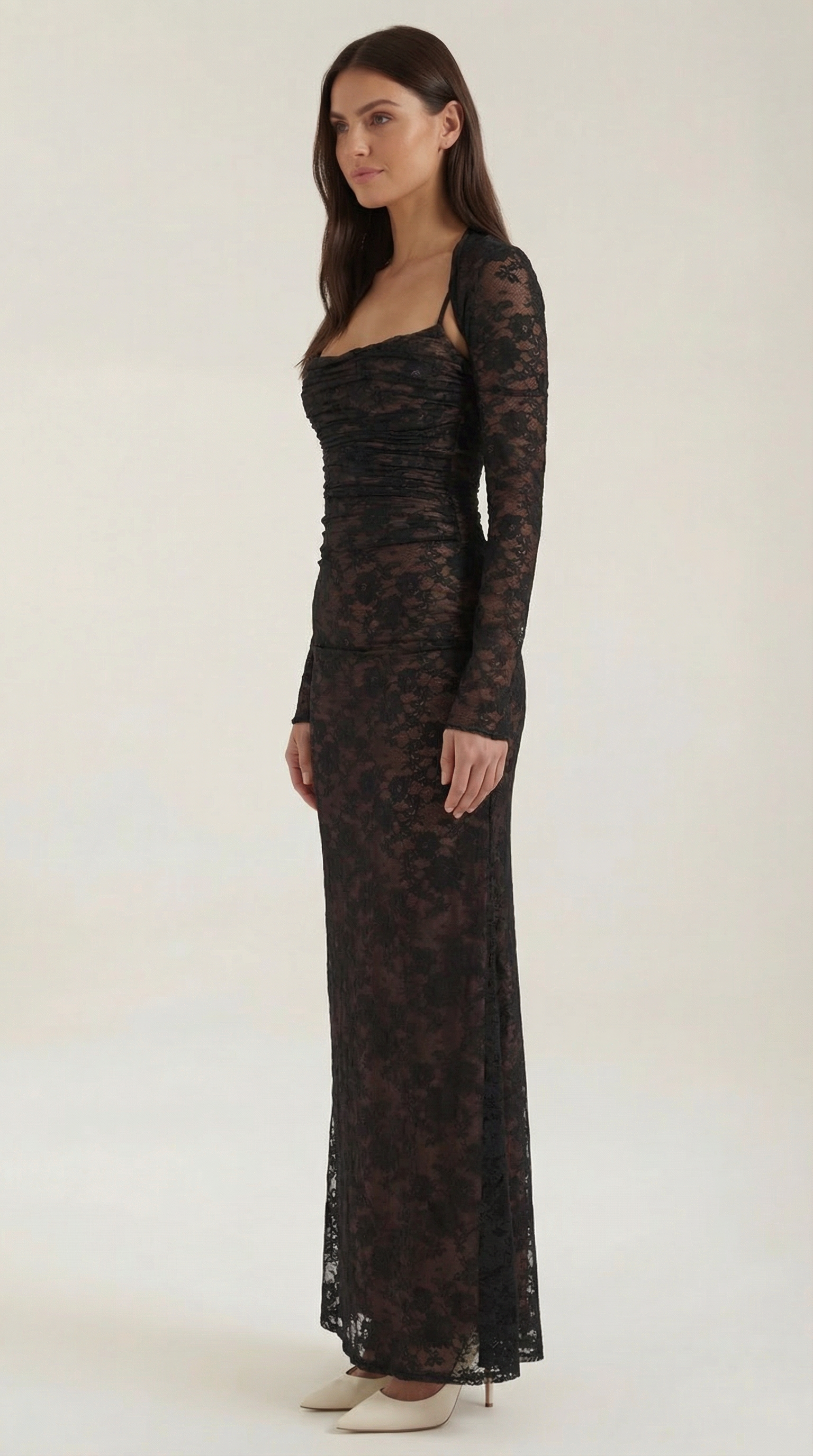 Nerissa Lace Maxi Dress