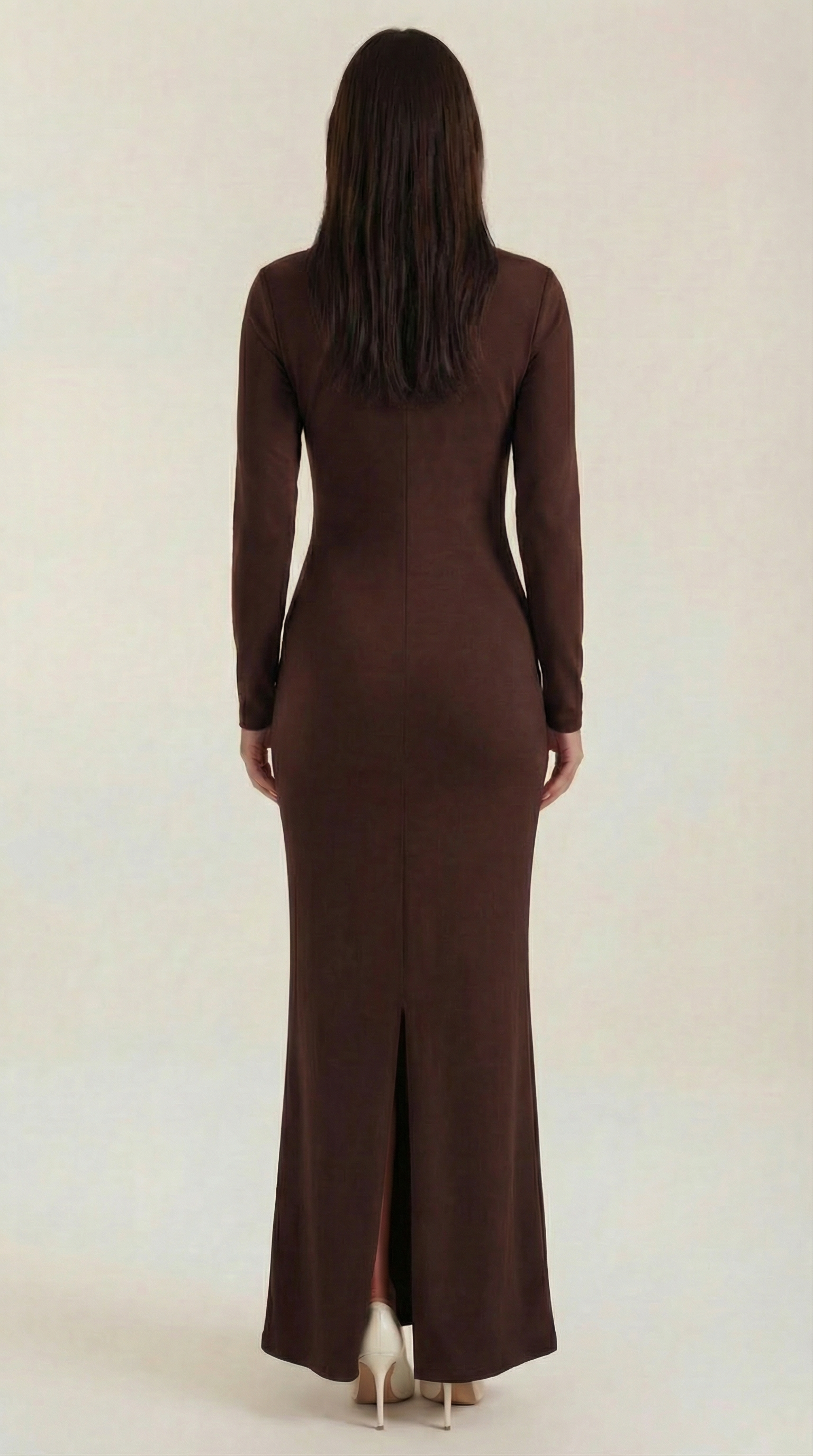 Roberta Long Sleeve Bodycon Maxi Dress