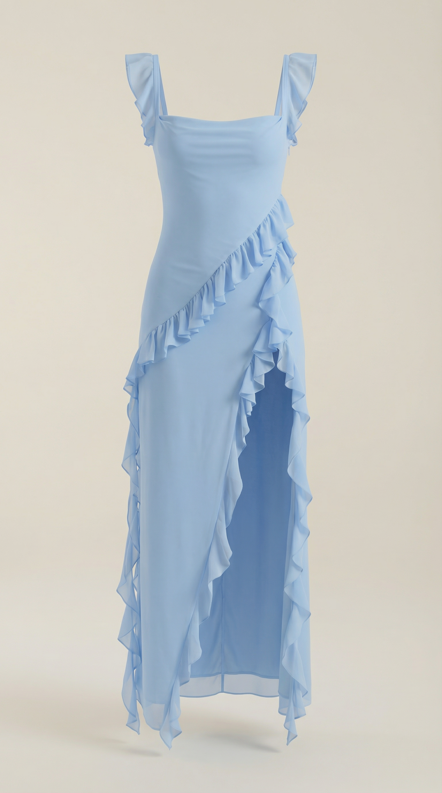 Susan Ruffled Maxi Dress