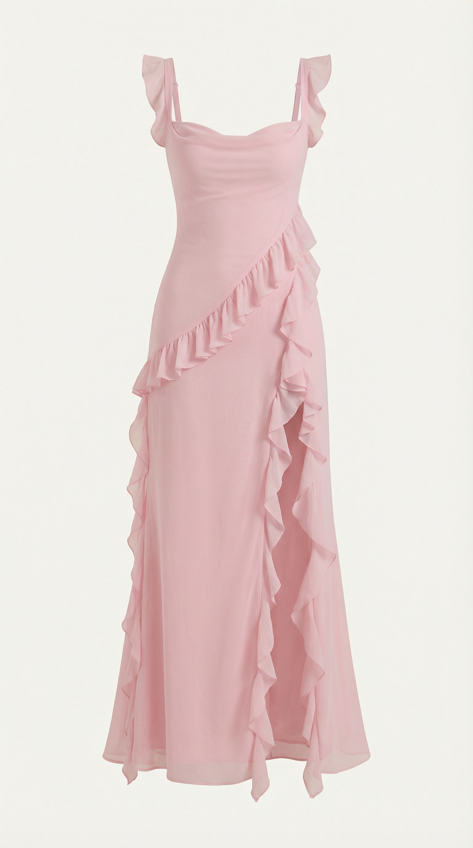 Susan Ruffled Maxi Dress