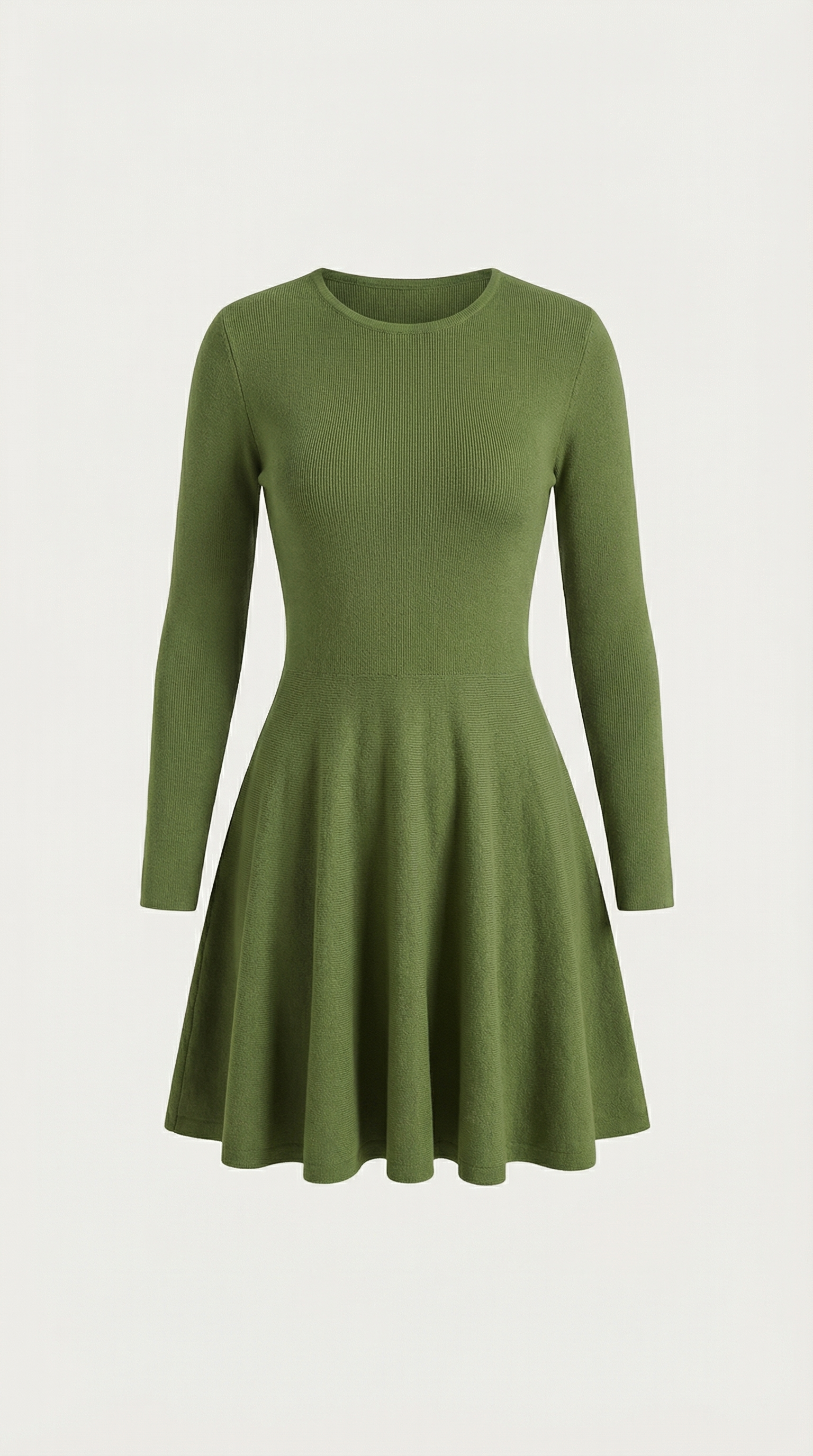 Tiffany Long Sleeve Flare Mini Dress