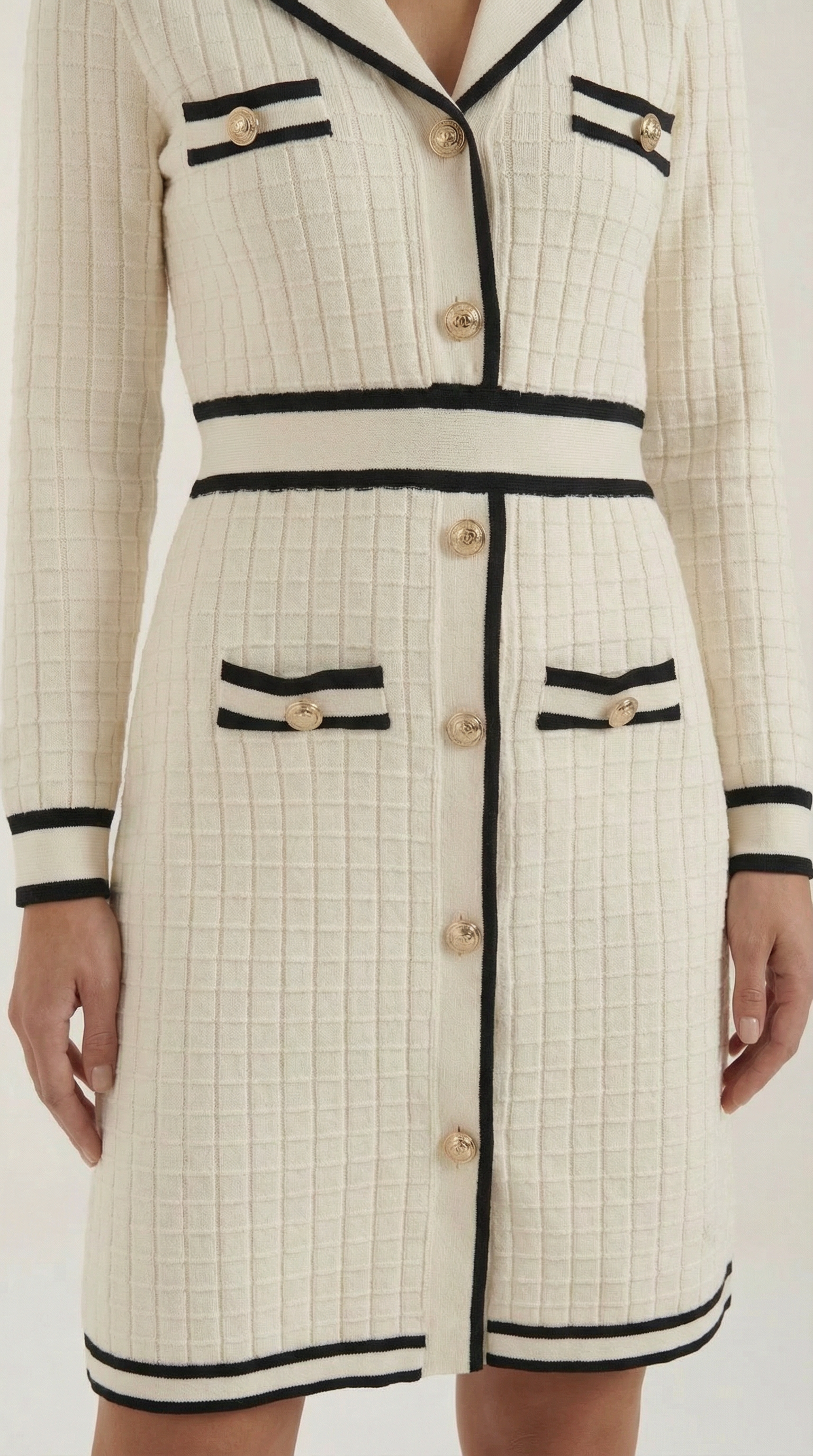 Tracy Contrast Trim Mini Dress