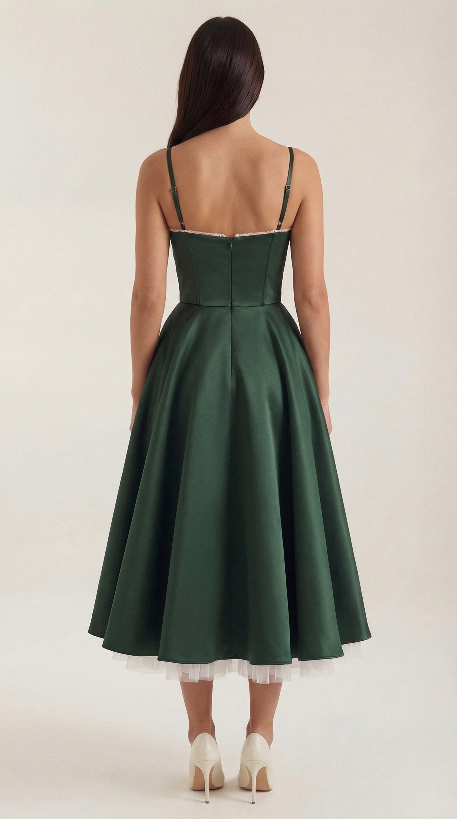 Isolde Tulle Midi Dress