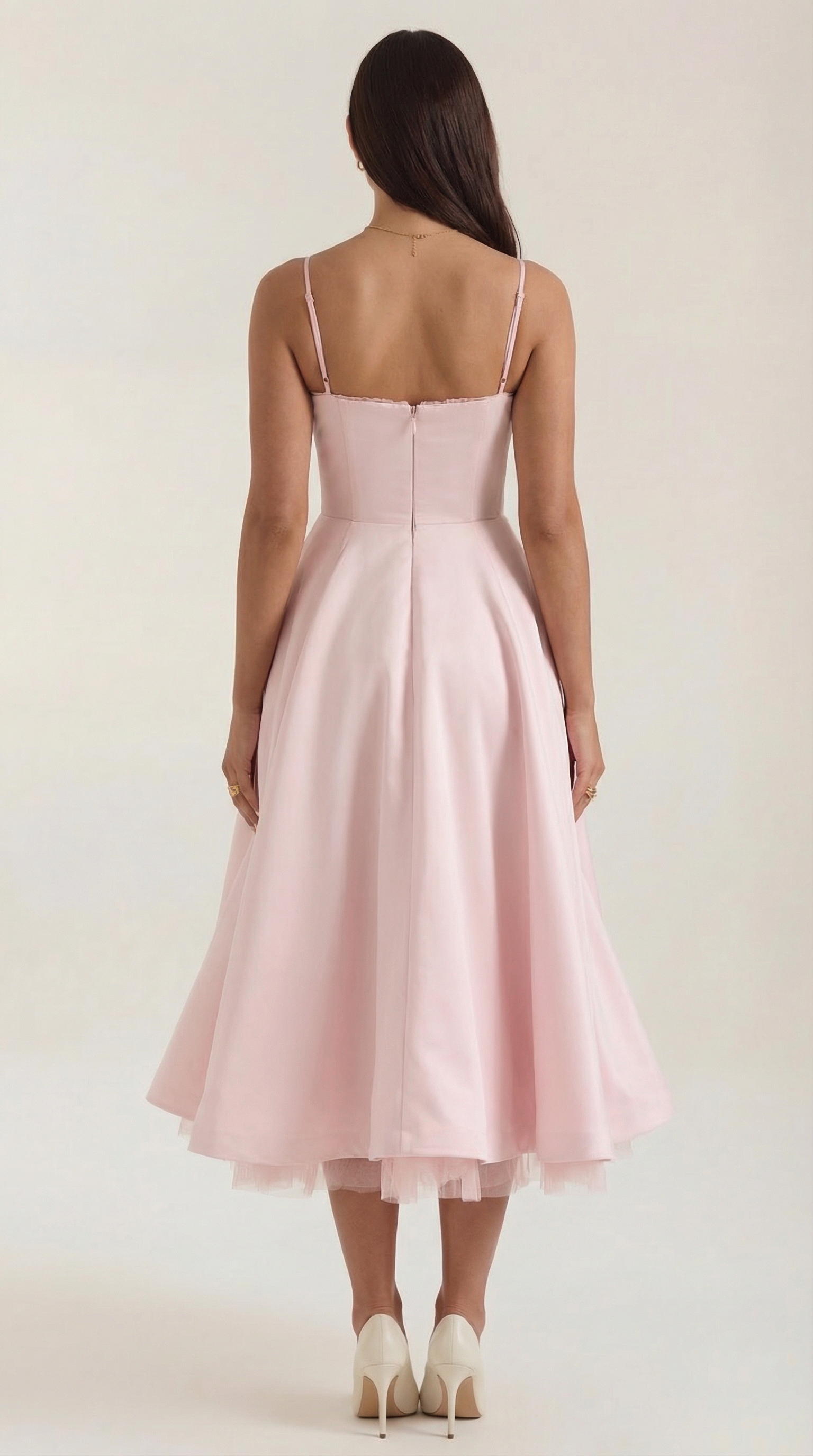 Isolde Tulle Midi Dress