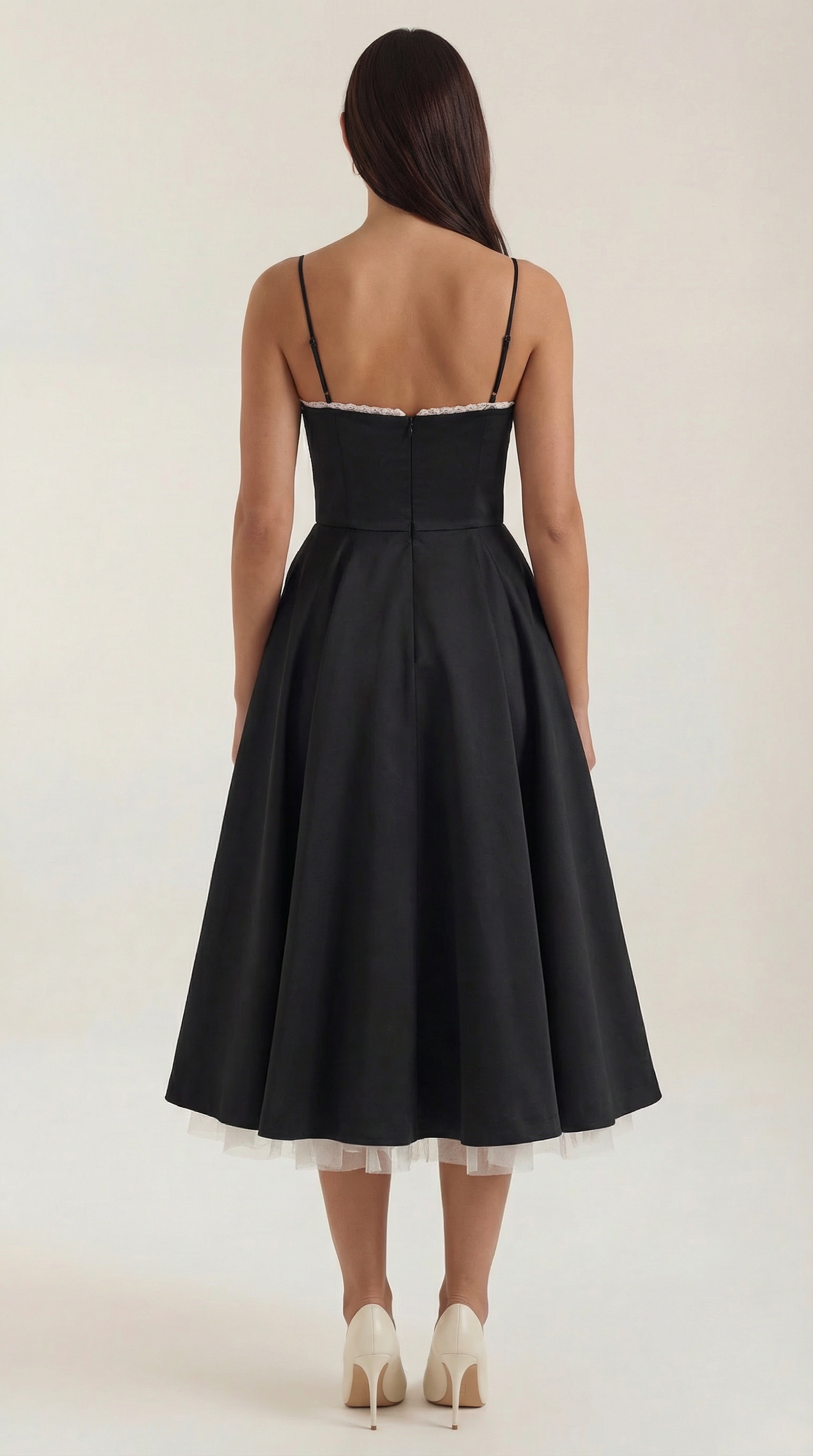 Isolde Tulle Midi Dress