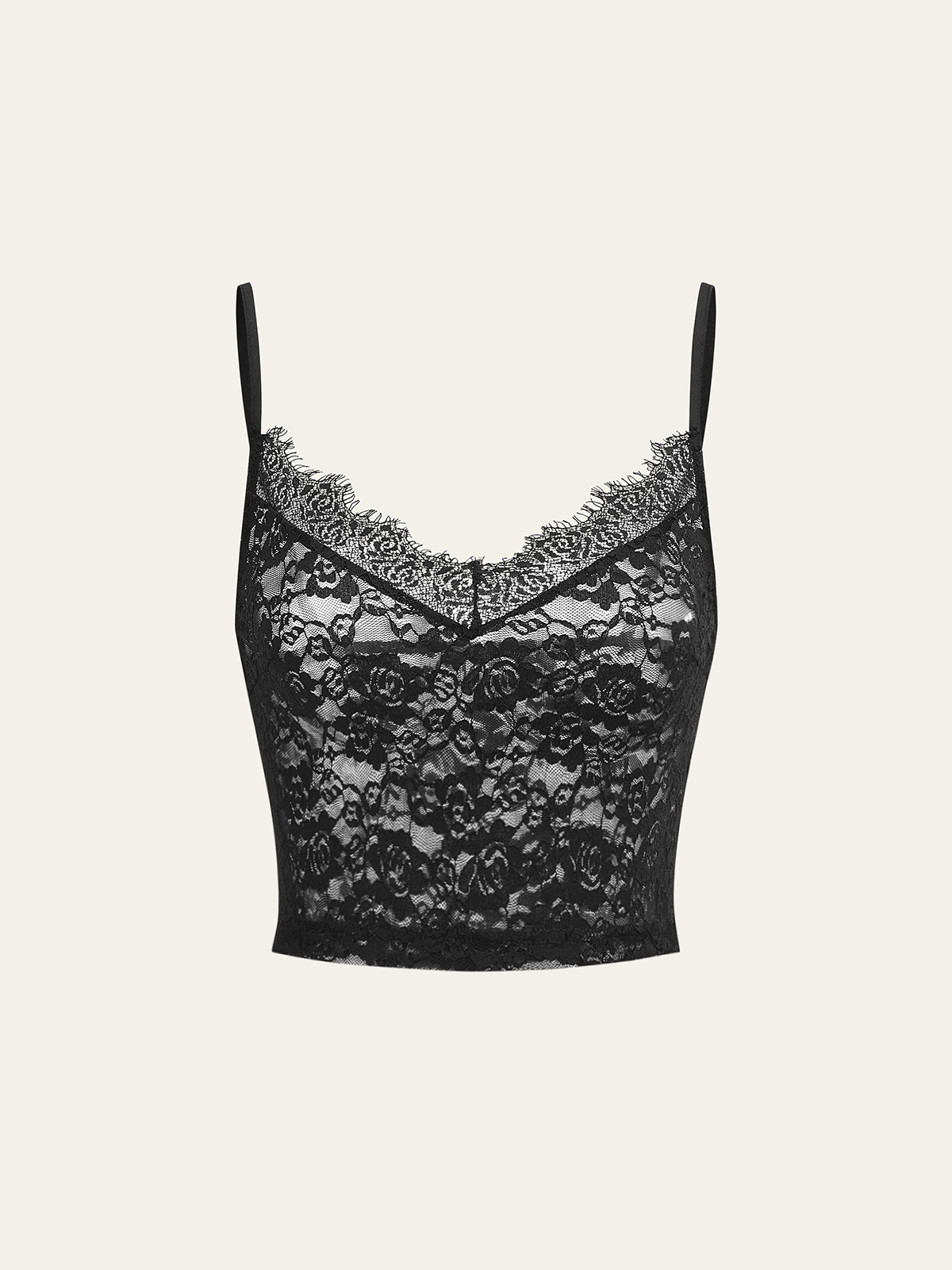 Polka Dot Two-Piece Maxi Dress with Lace Camisole