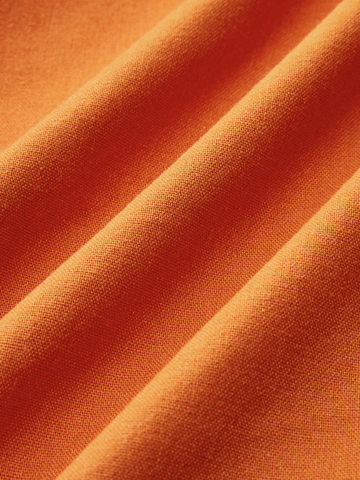 Linen & Cotton Contrast Trim Maxi Dress