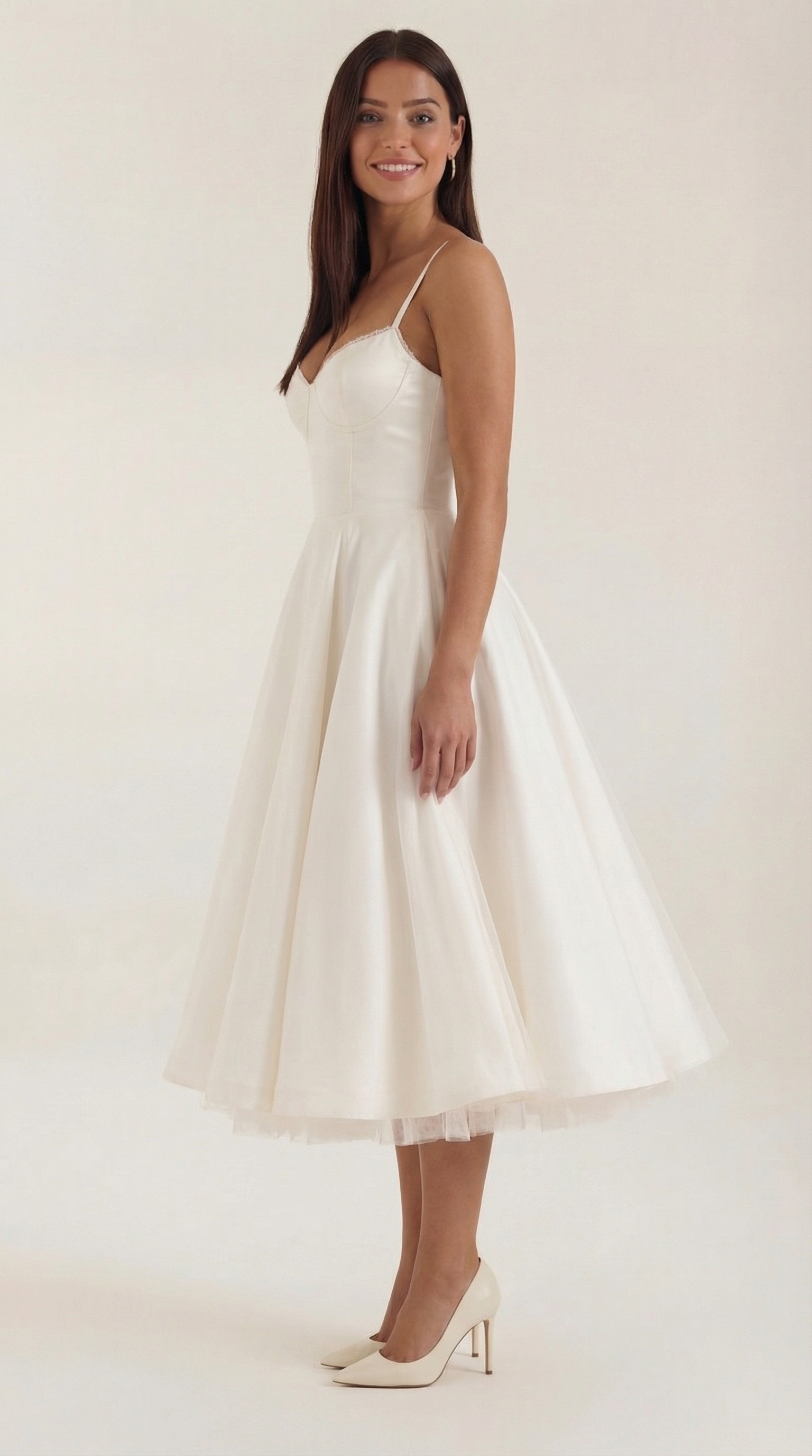 Isolde Tulle Midi Dress