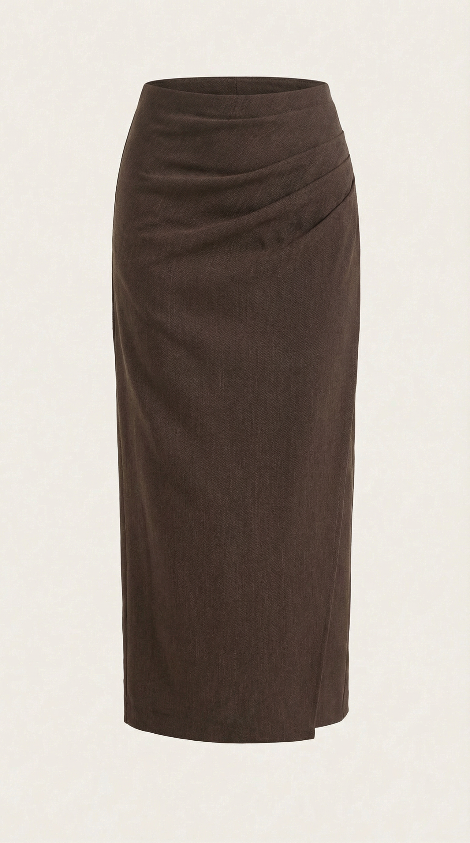 Elsie Ruched Midi Skirt