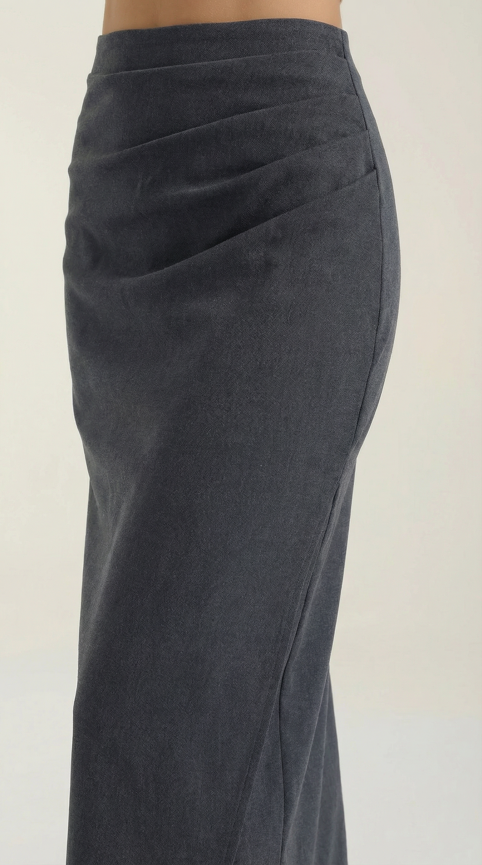 Elsie Ruched Midi Skirt