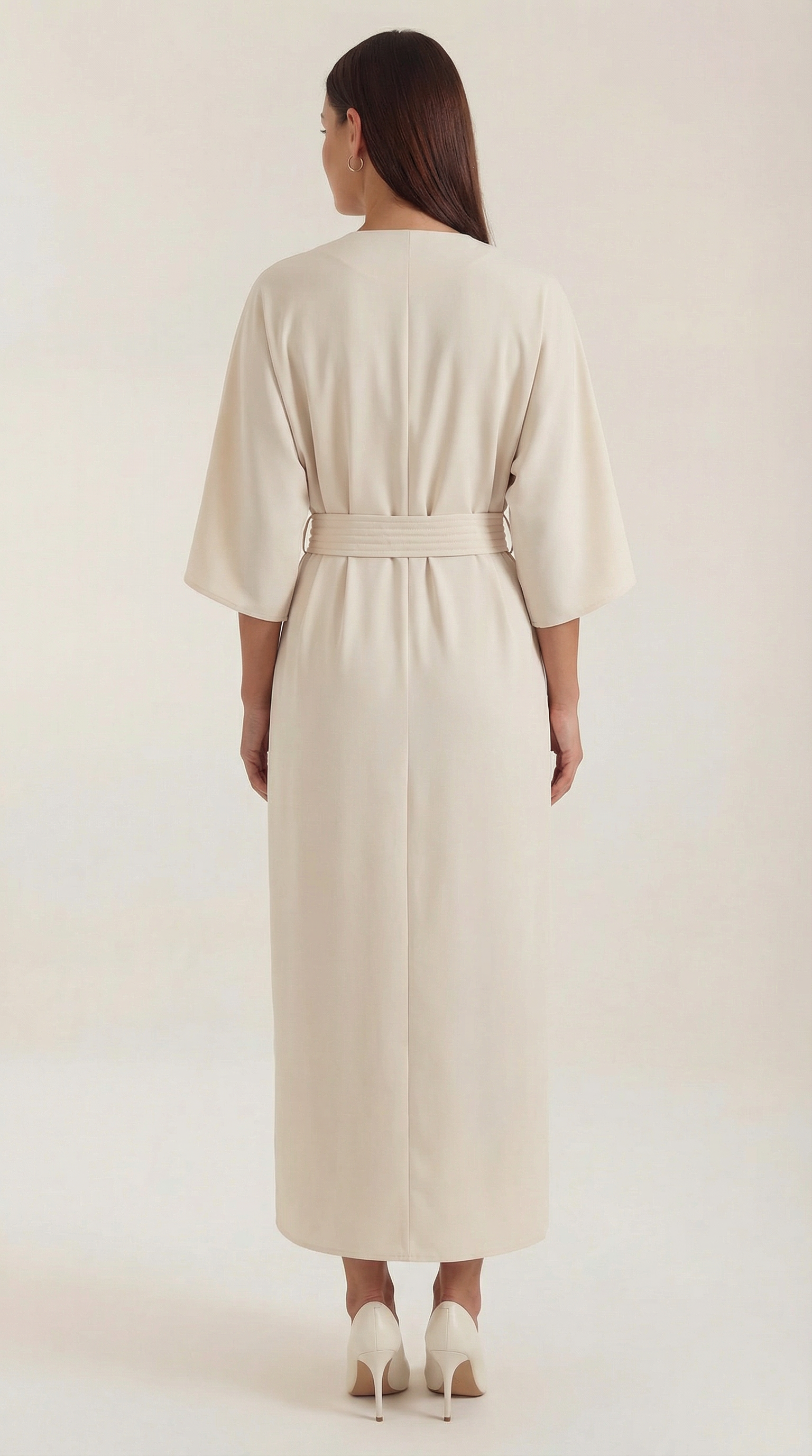 Ana Belted Waist Maxi Dress