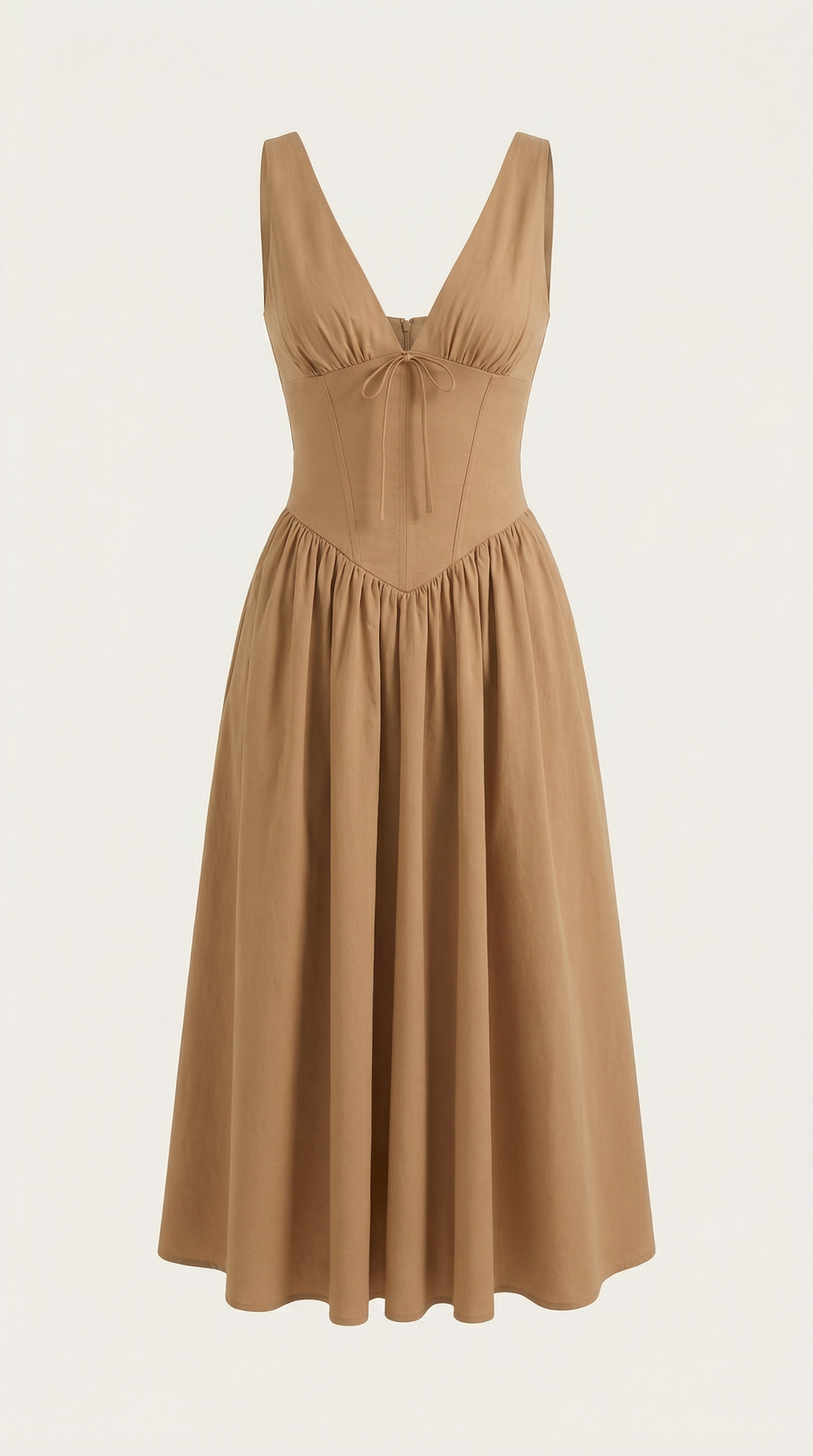 Cassiopeia Midi Plunge Dress