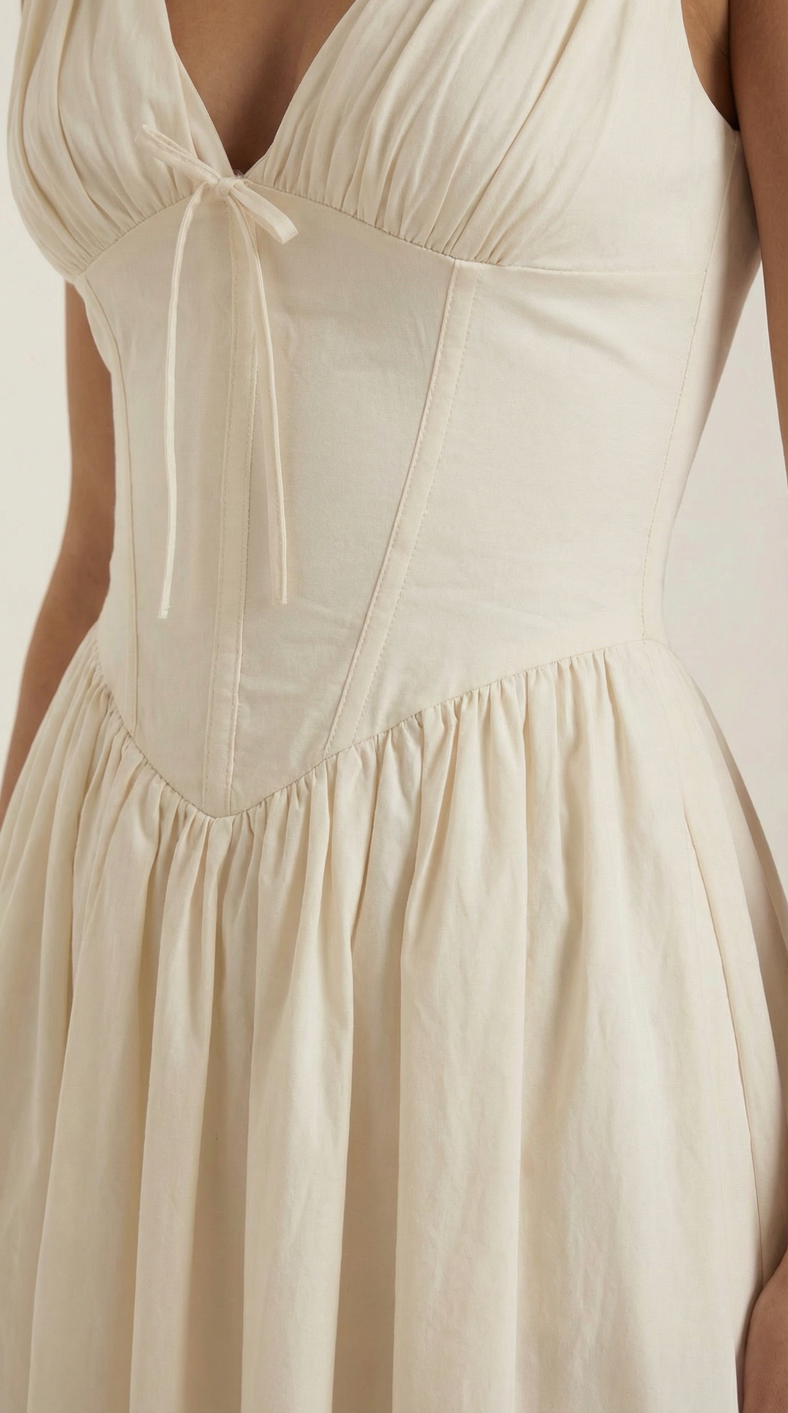 Cassiopeia Midi Plunge Dress