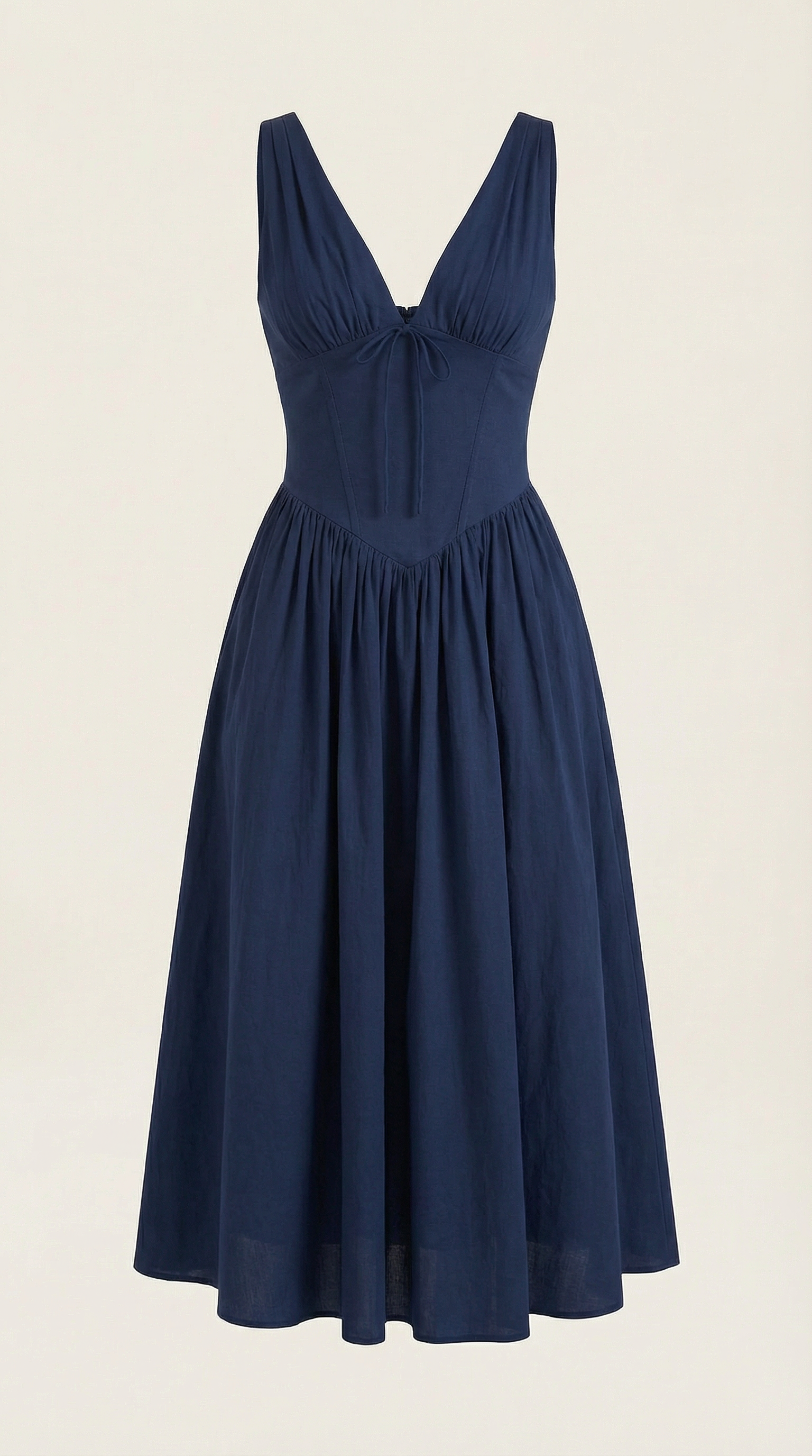 Cassiopeia Midi Plunge Dress