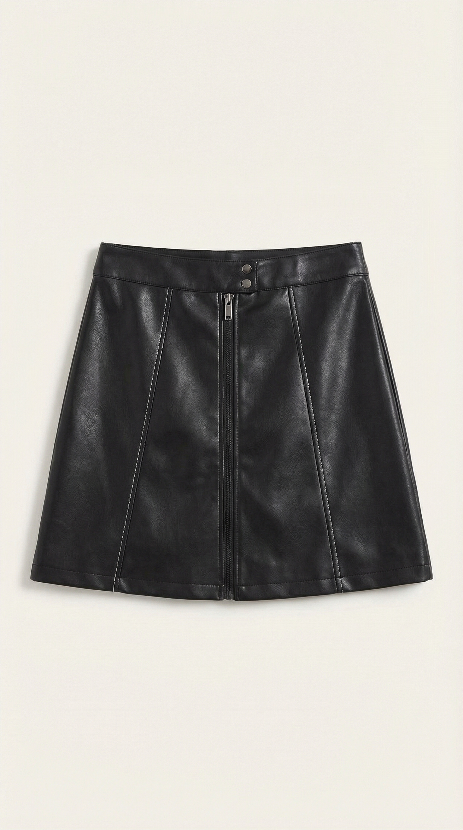Jocelyn Vegan Leather Skirt