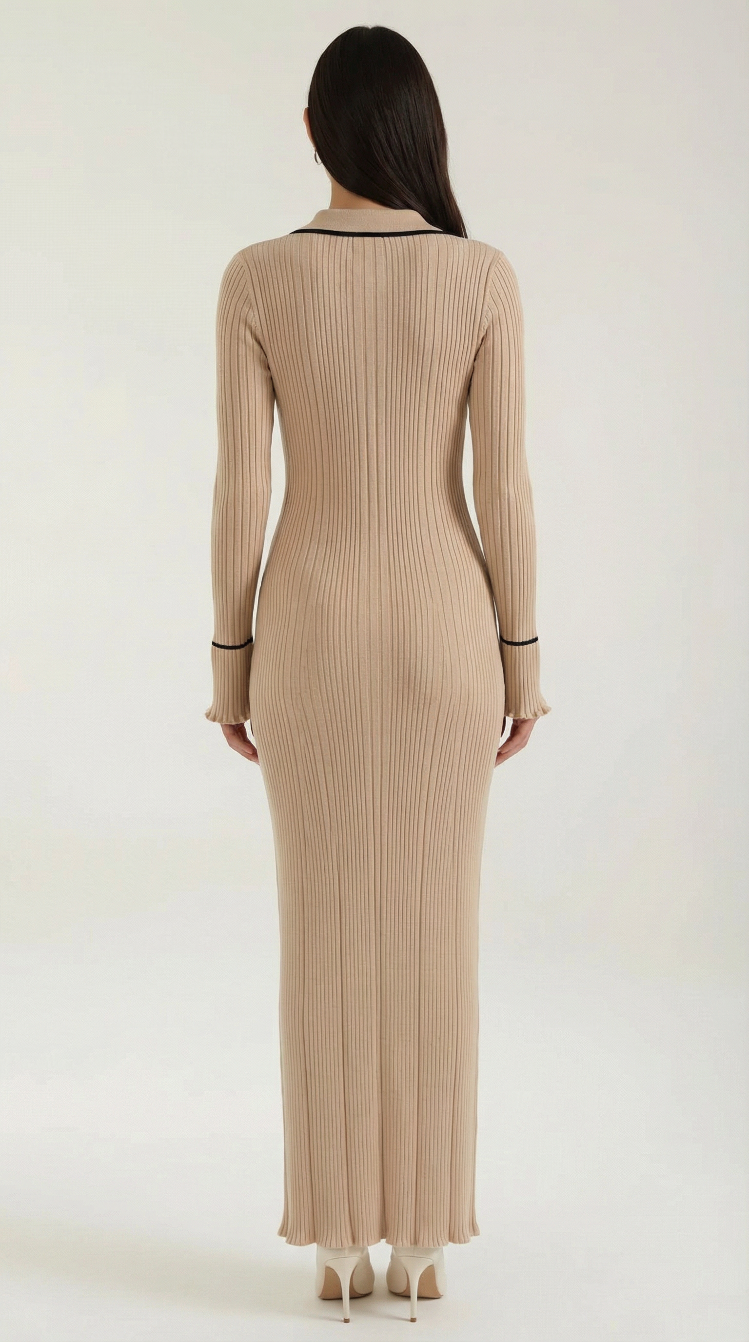 Josephine Knitted Bodycon Maxi Dress