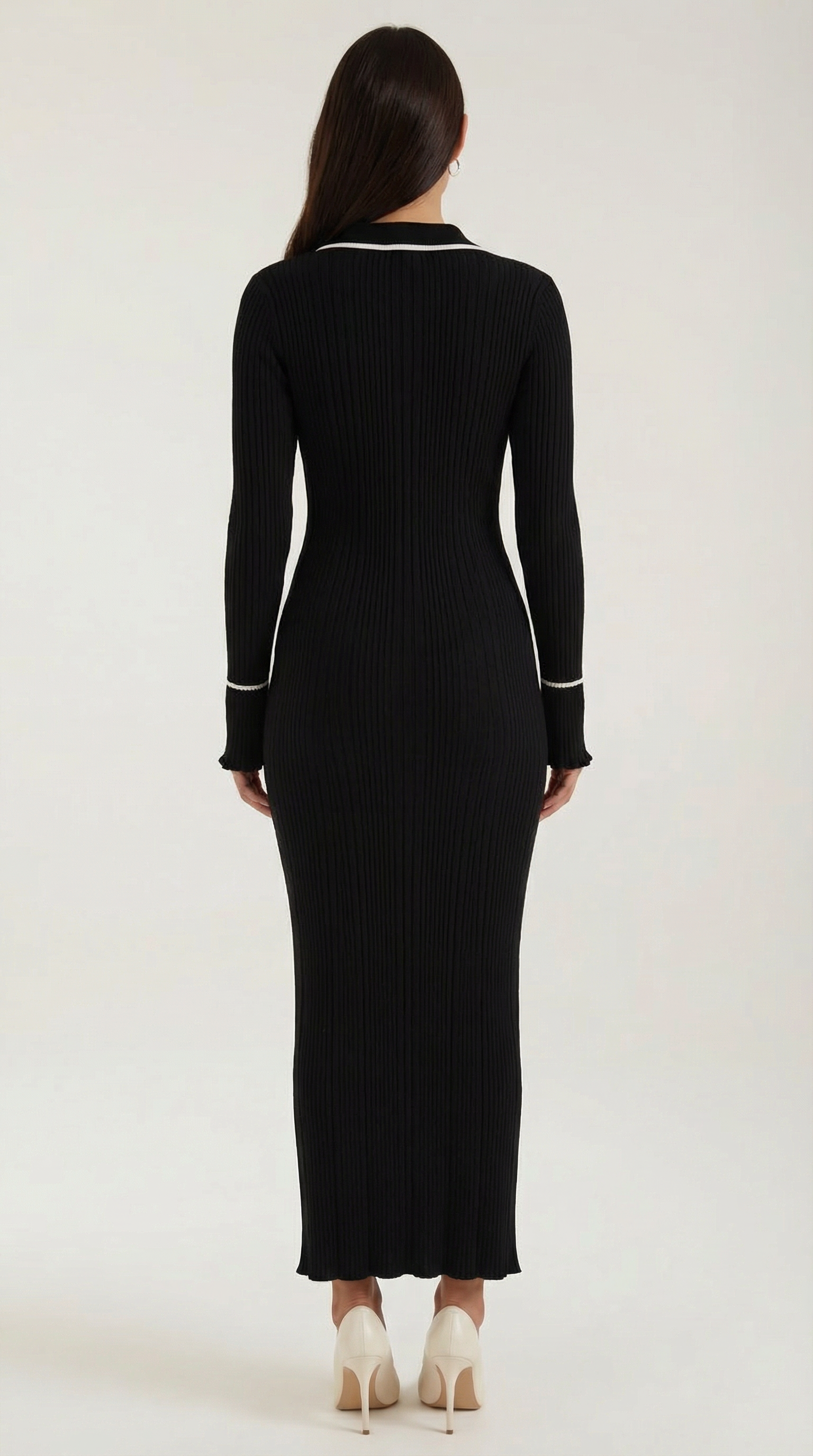 Josephine Knitted Bodycon Maxi Dress