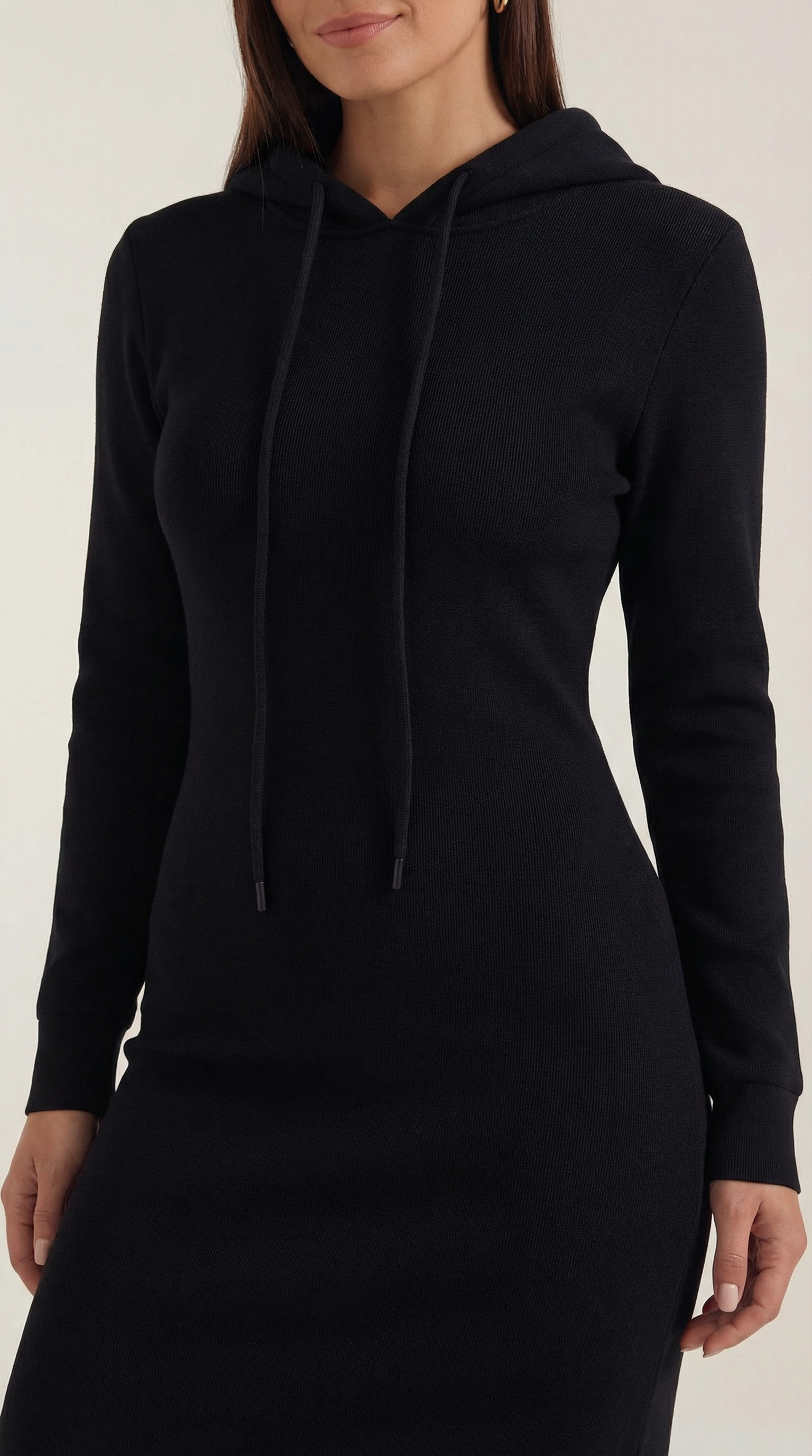 Marilyn Hooded Bodycon Maxi Dress