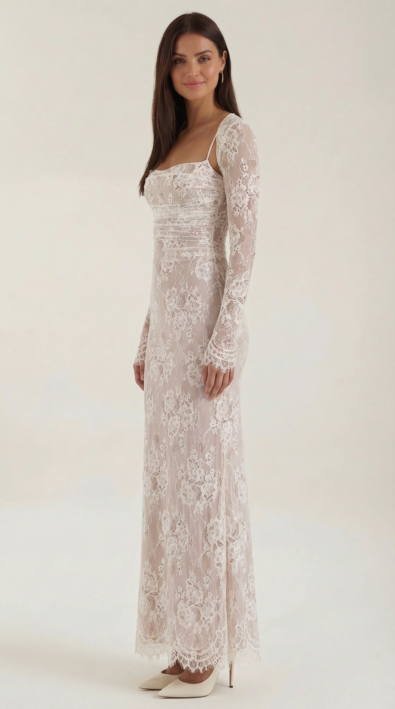 Nerissa Lace Maxi Dress