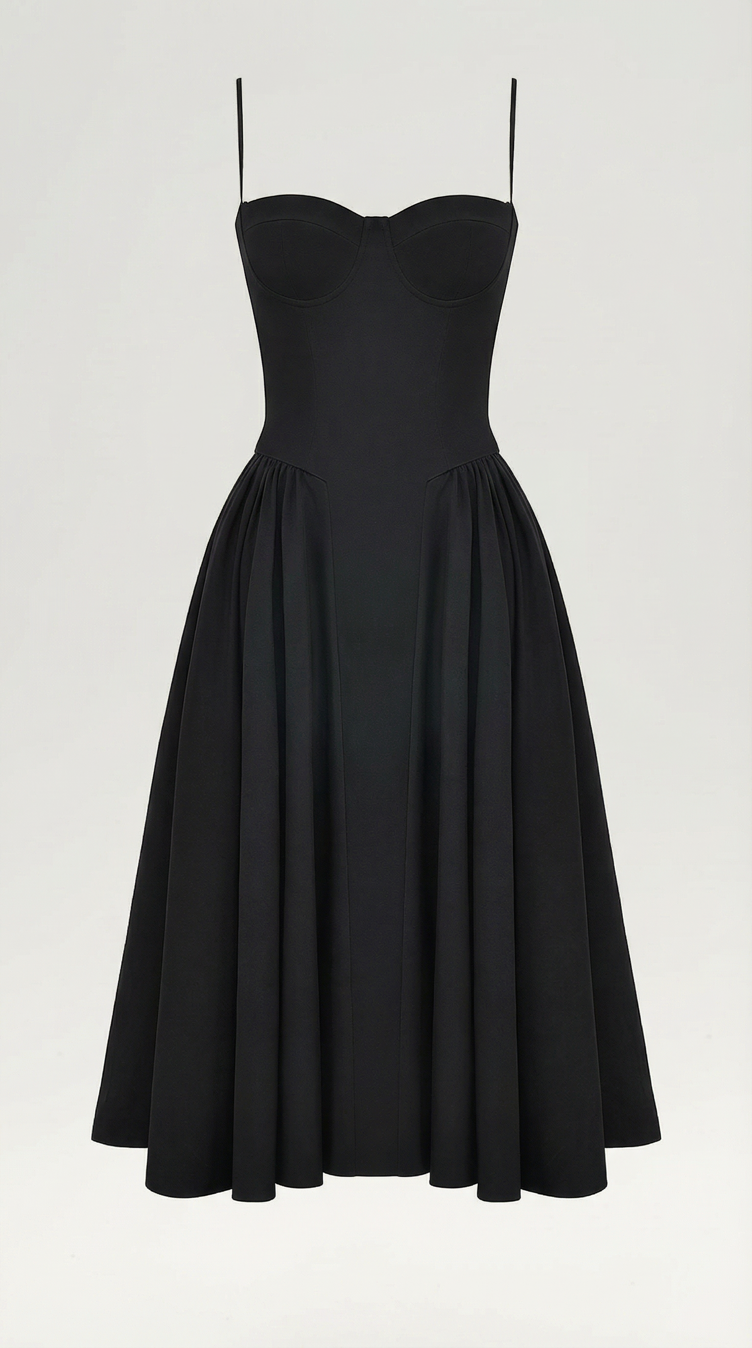 Odette Corset Midi Dress