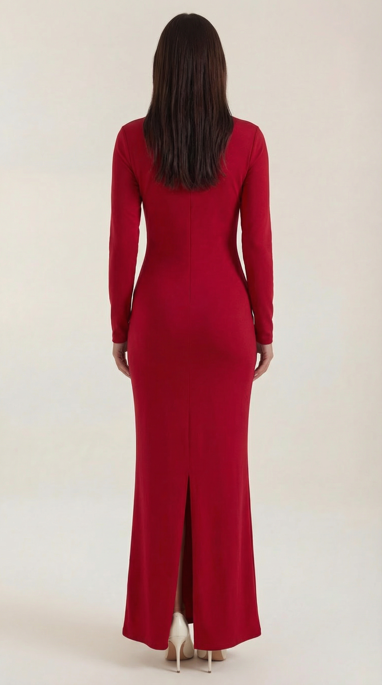 Roberta Long Sleeve Bodycon Maxi Dress