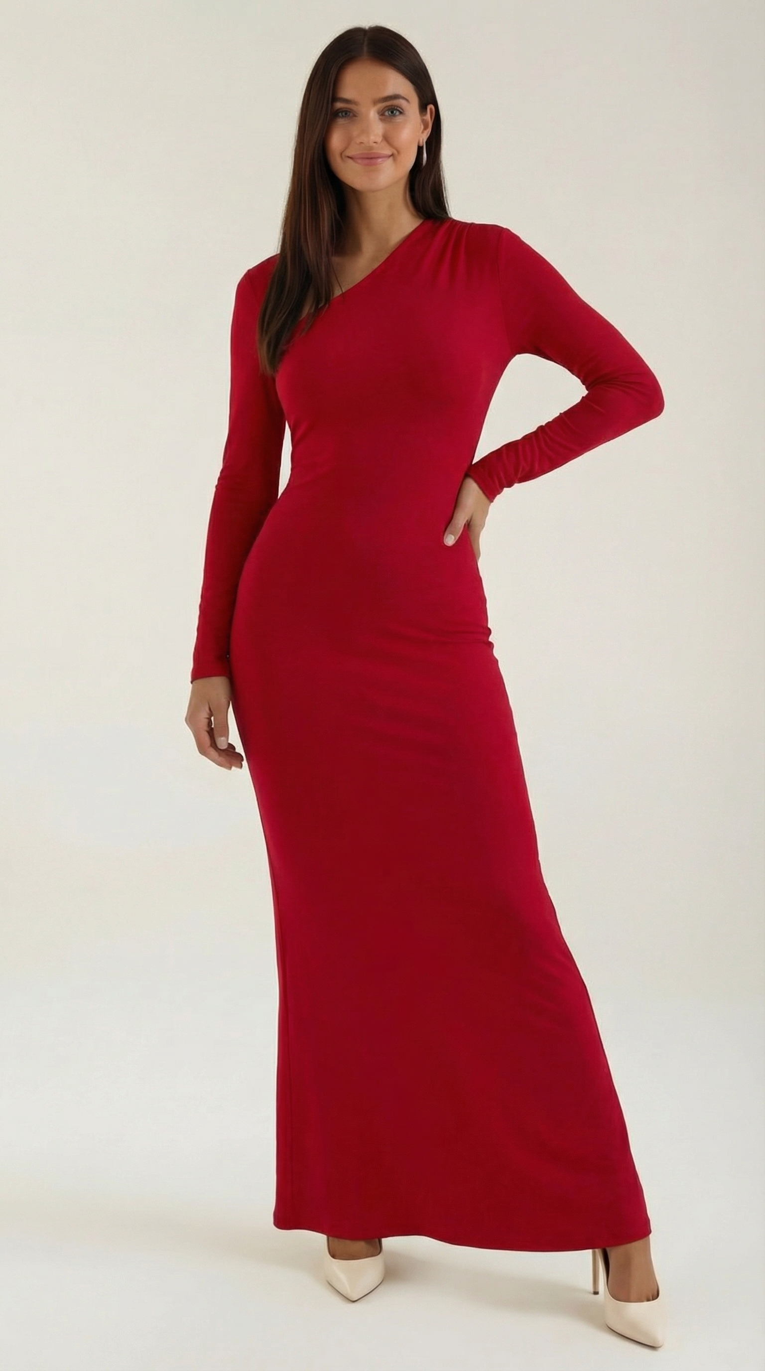 Roberta Long Sleeve Bodycon Maxi Dress