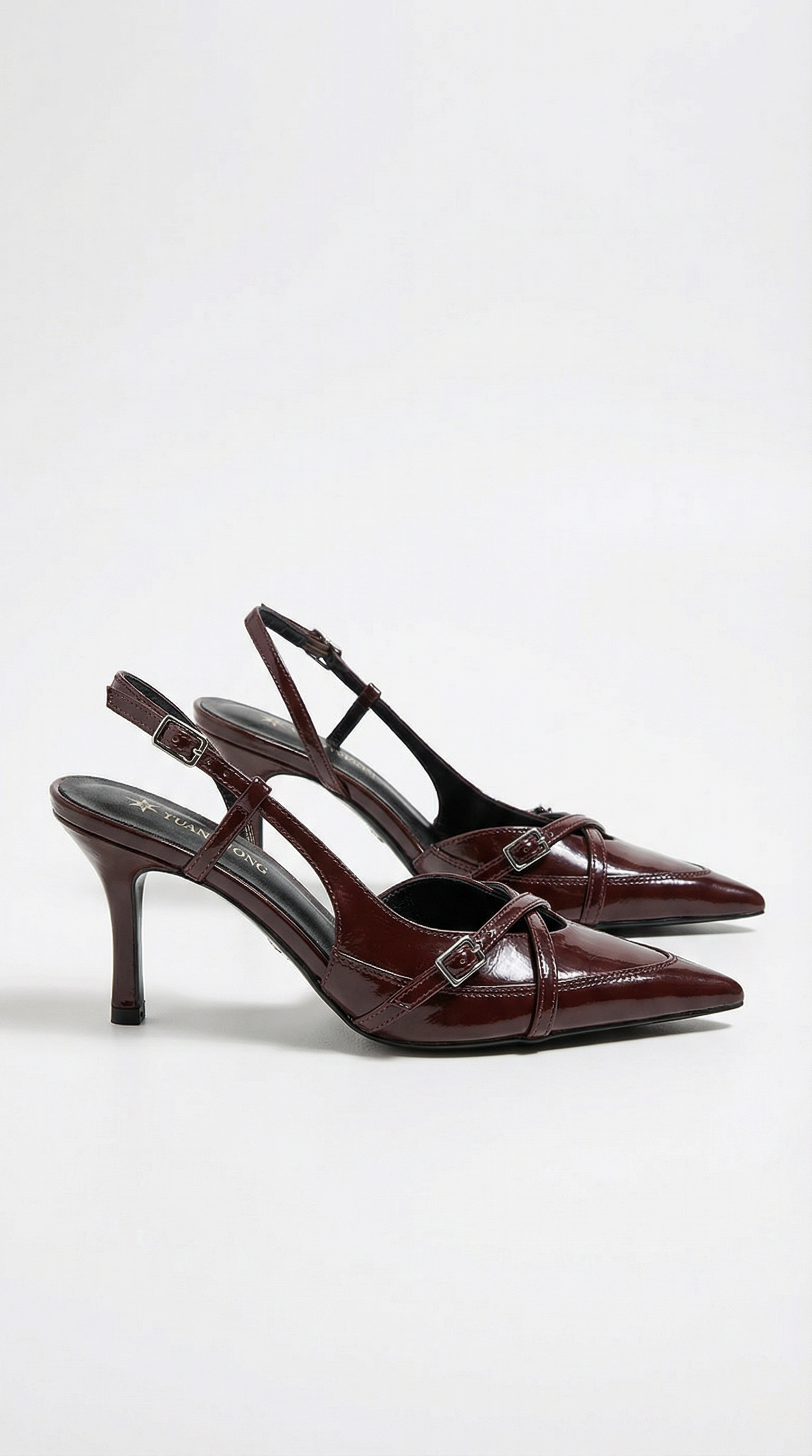 Samantha Buckle Slingback Courts