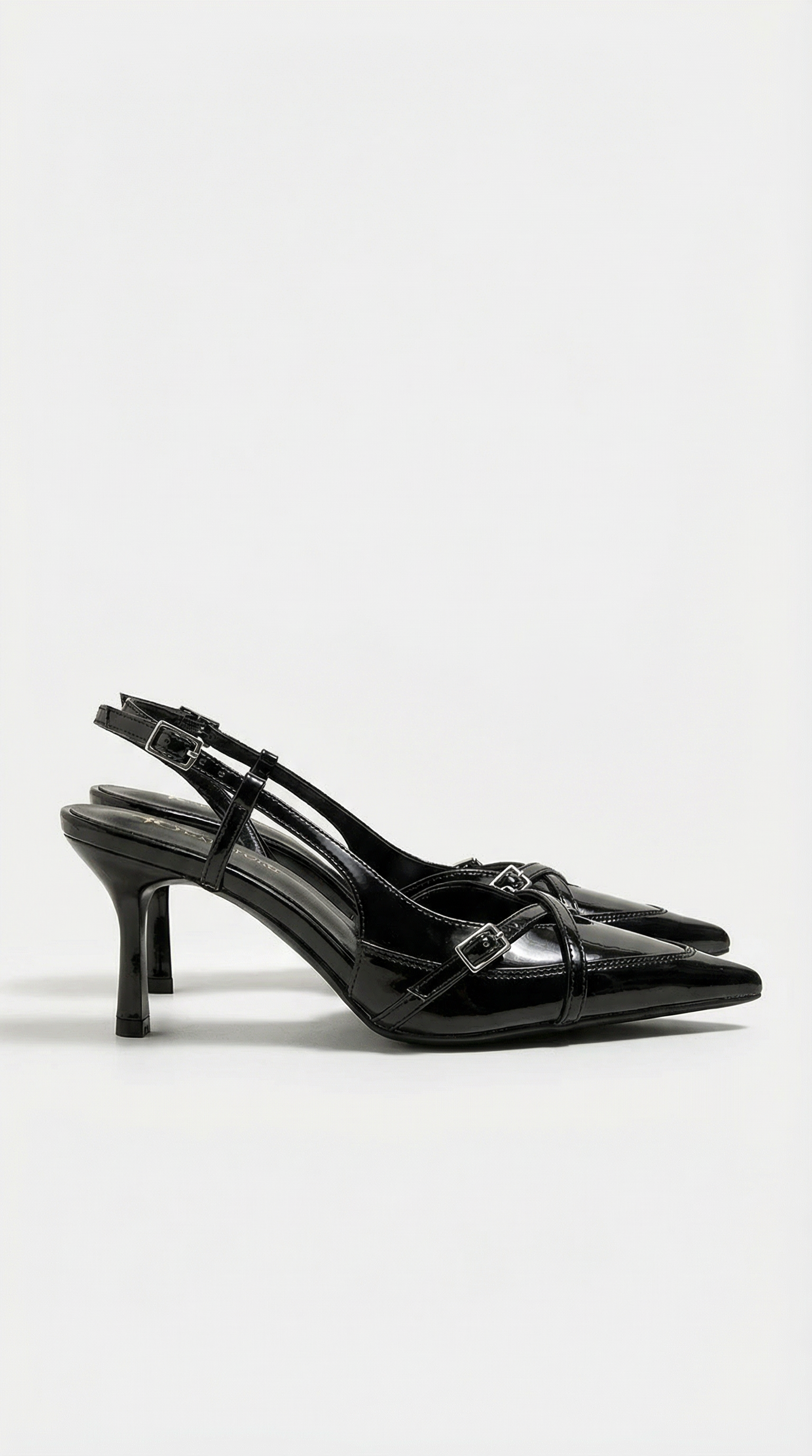 Samantha Buckle Slingback Courts