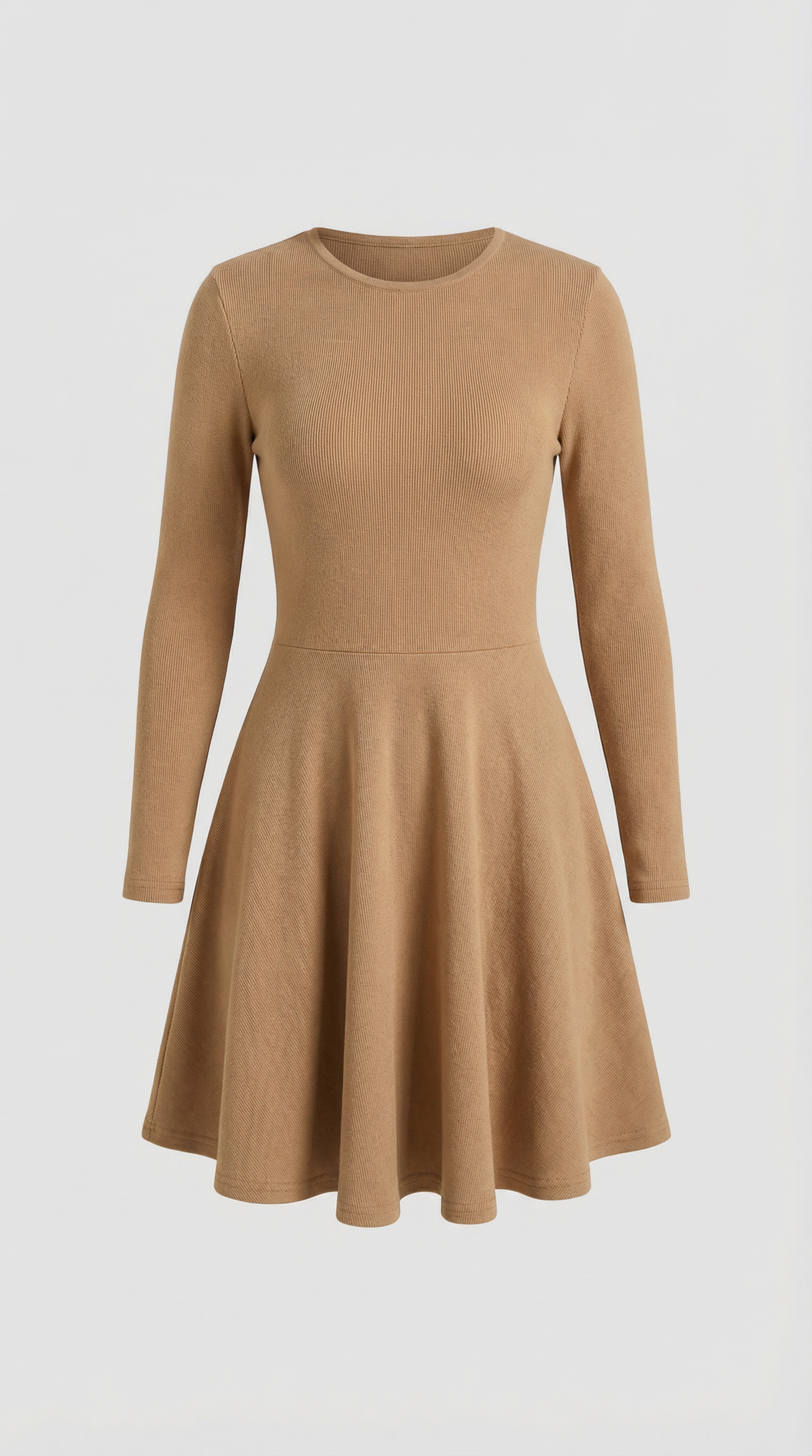 Tiffany Long Sleeve Flare Mini Dress