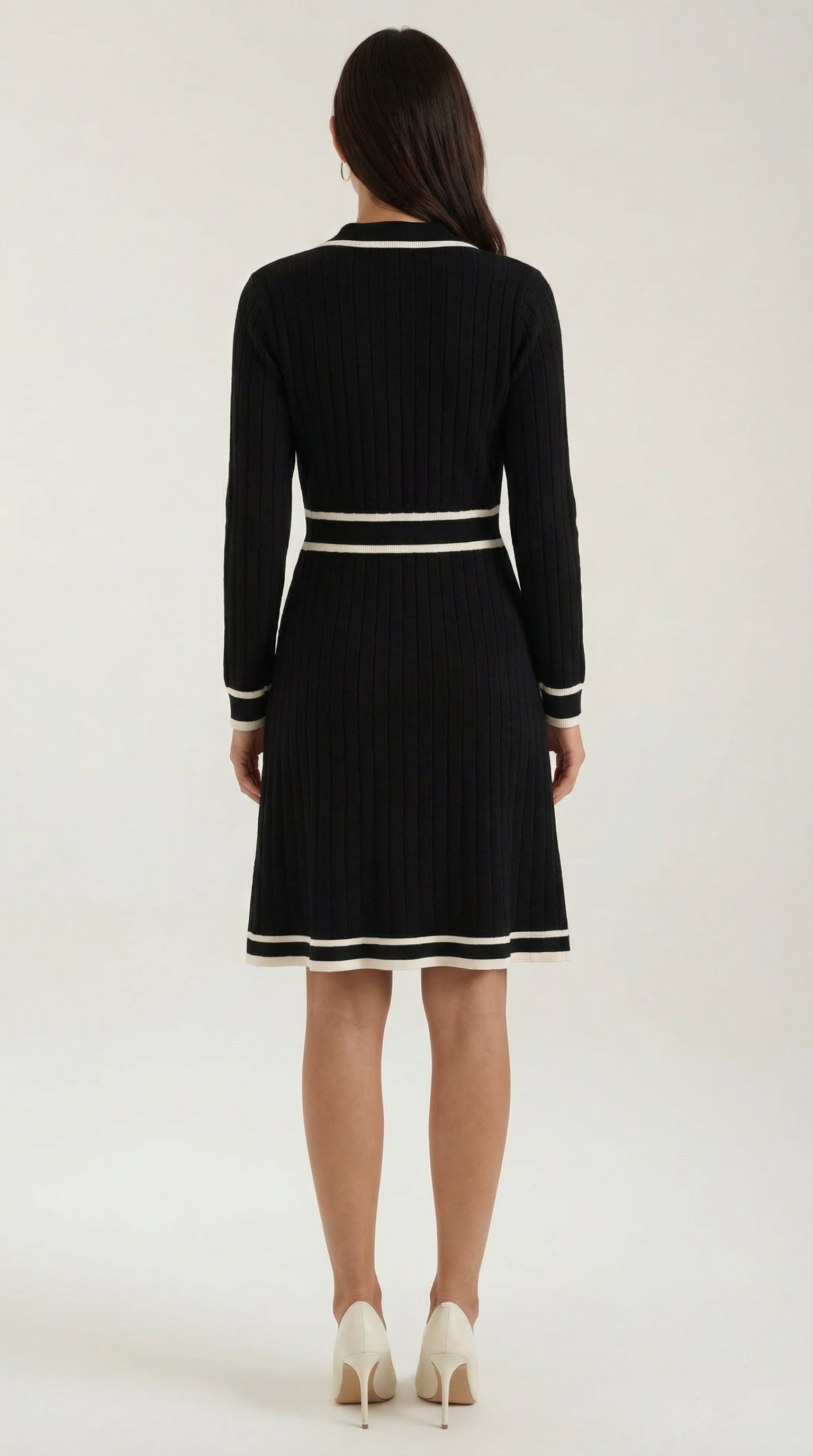 Tracy Contrast Trim Mini Dress