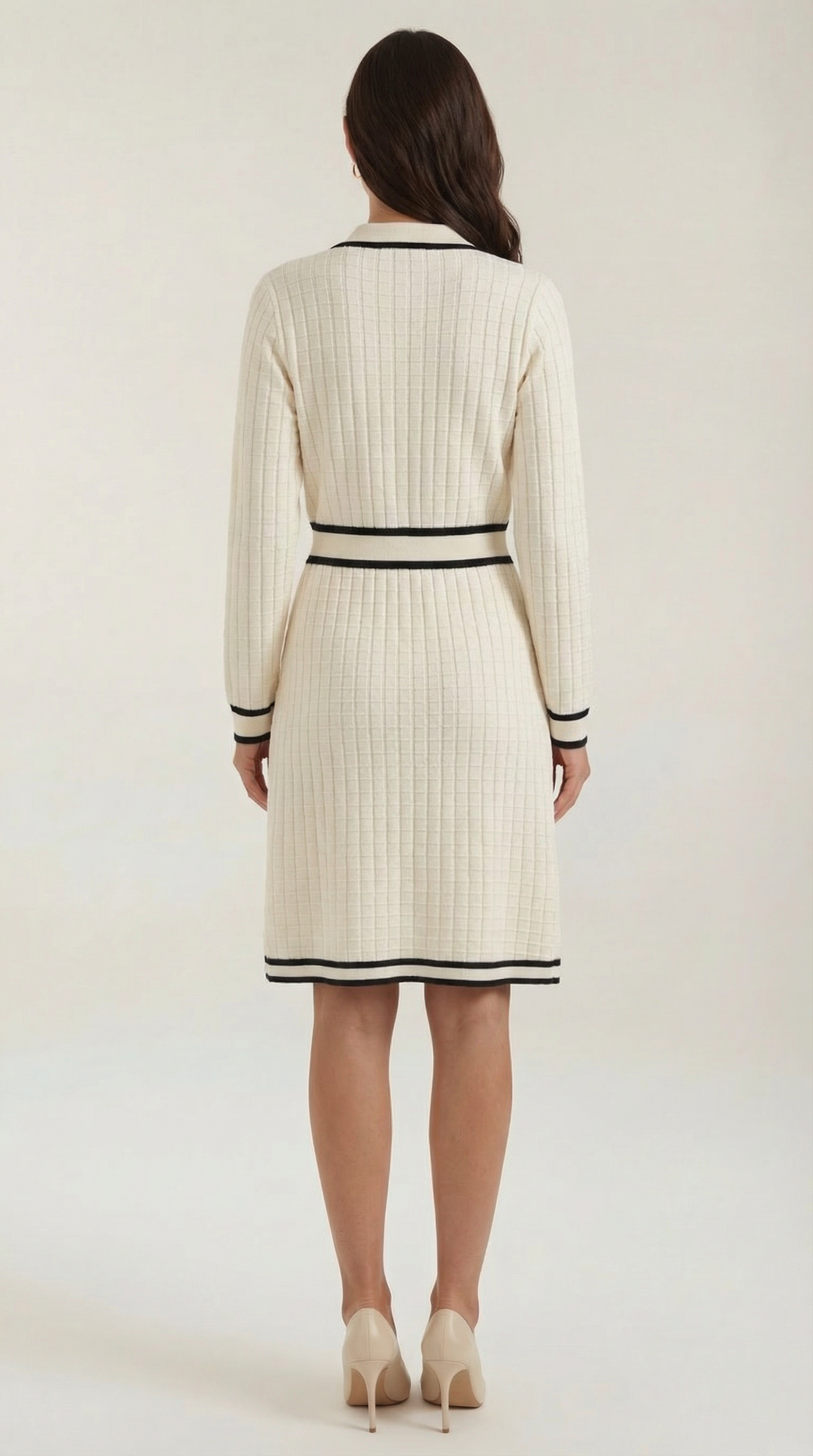 Tracy Contrast Trim Mini Dress