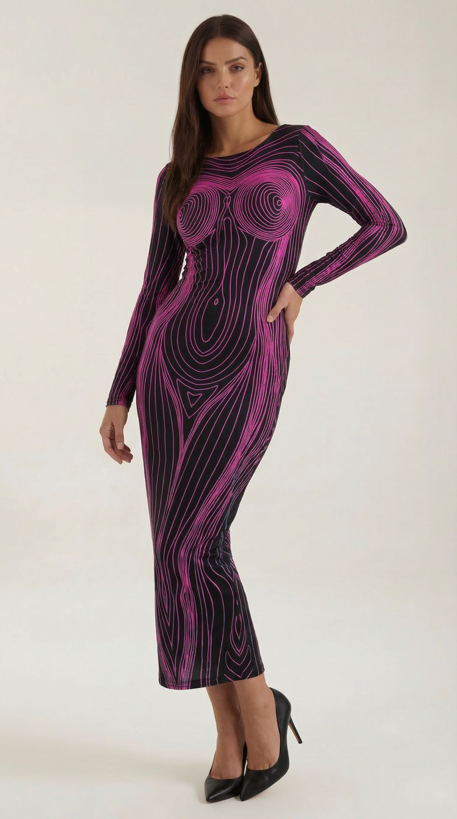 Xiomara Bodycon Maxi Dress